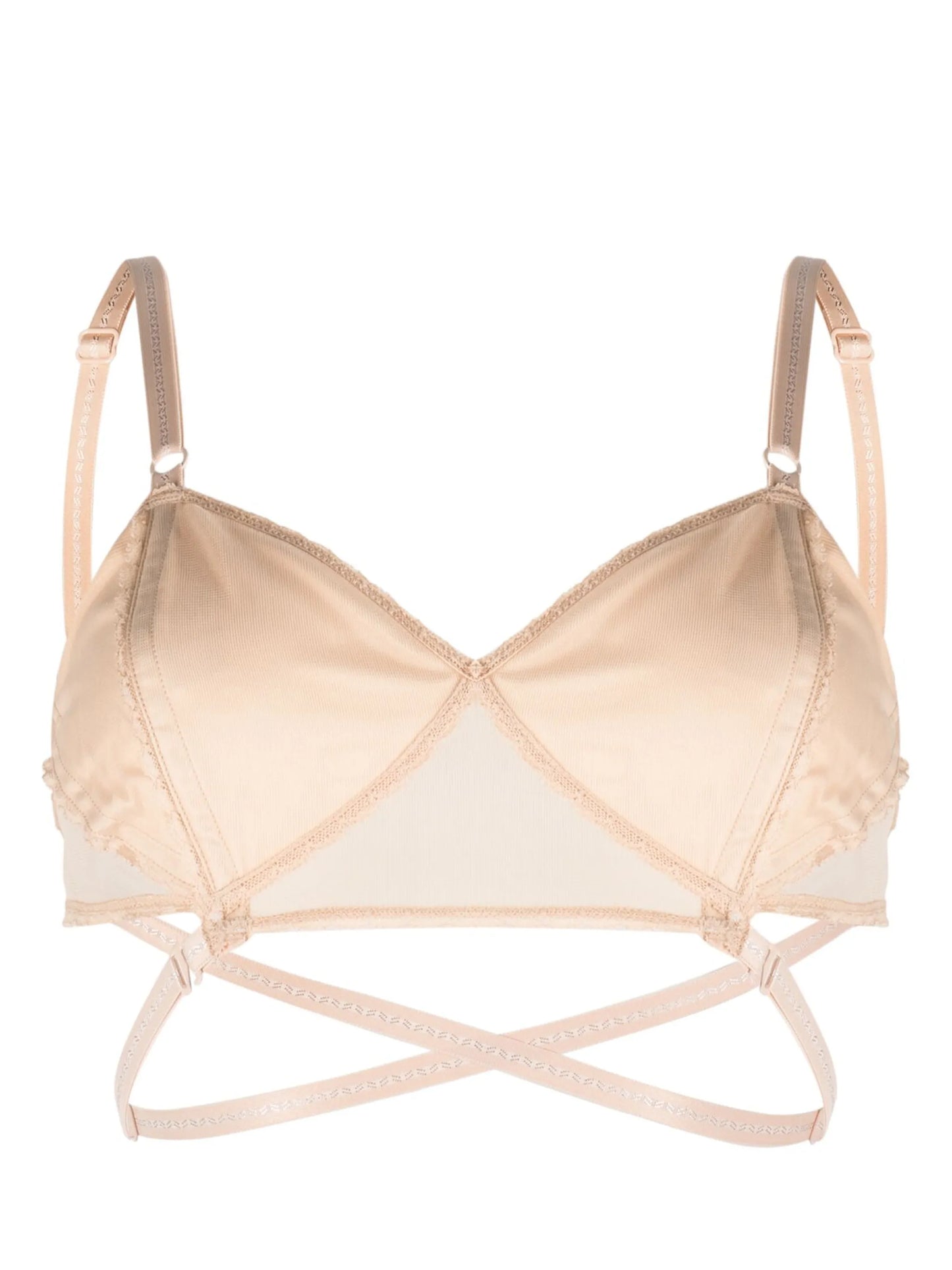 x Kim Kardashain criss-cross bra