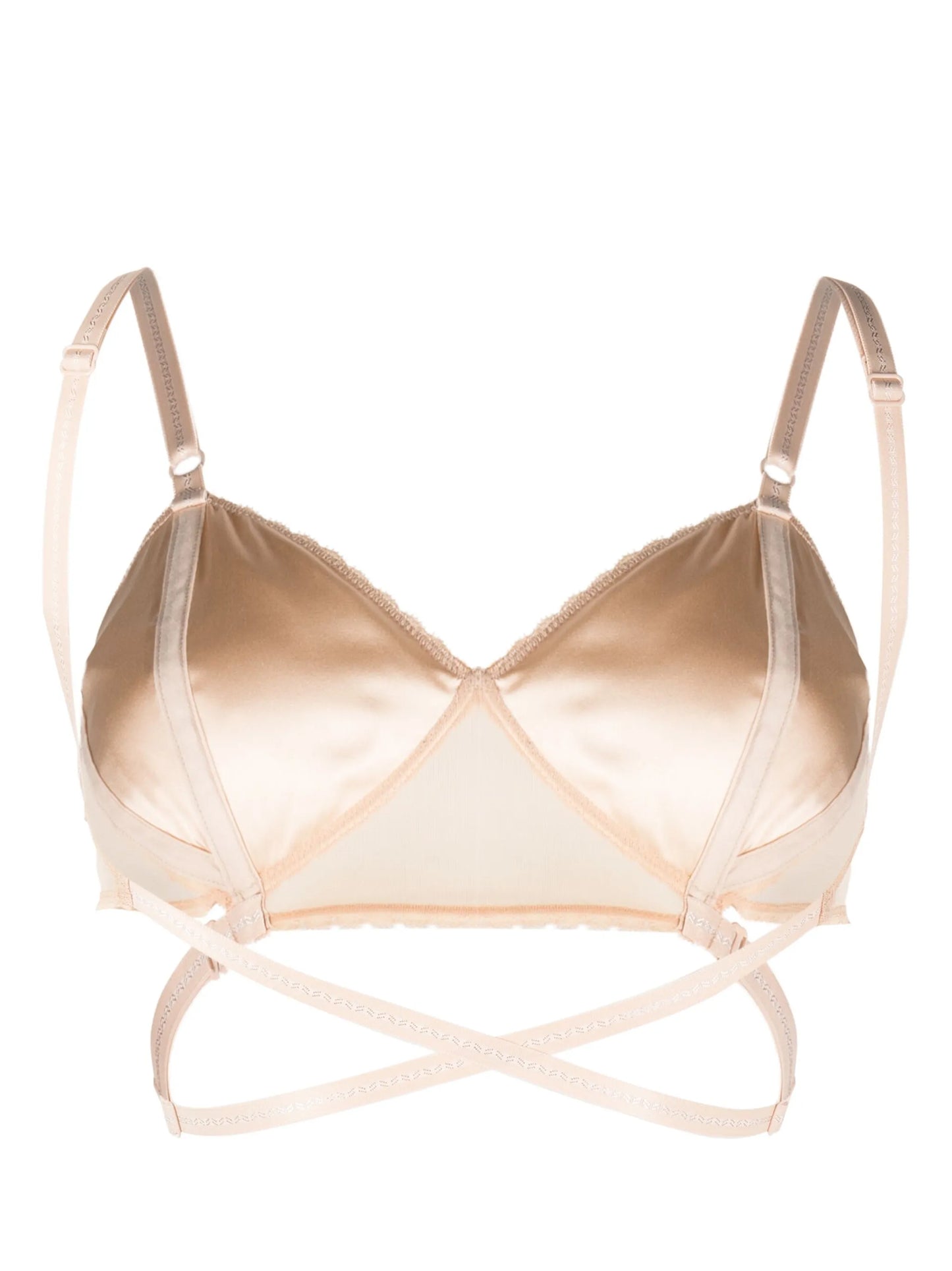 x Kim Kardashain criss-cross bra