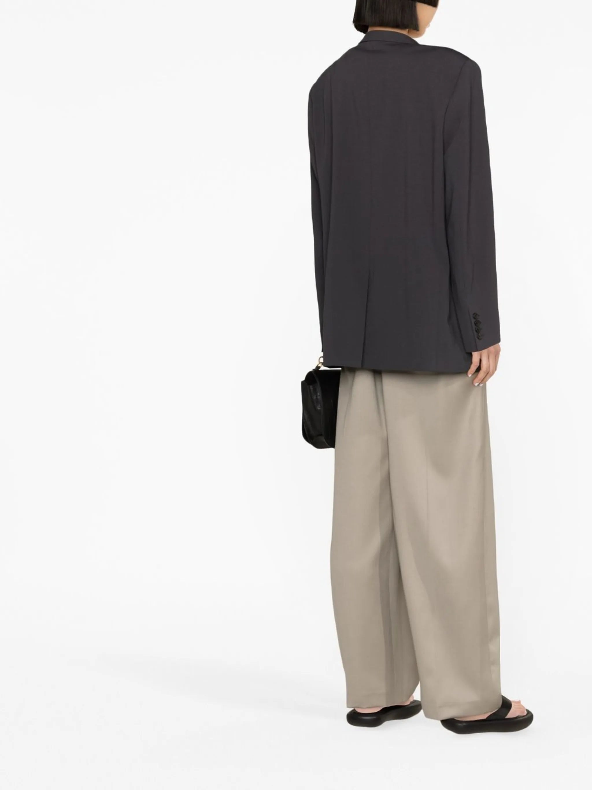 single-breasted blazer
