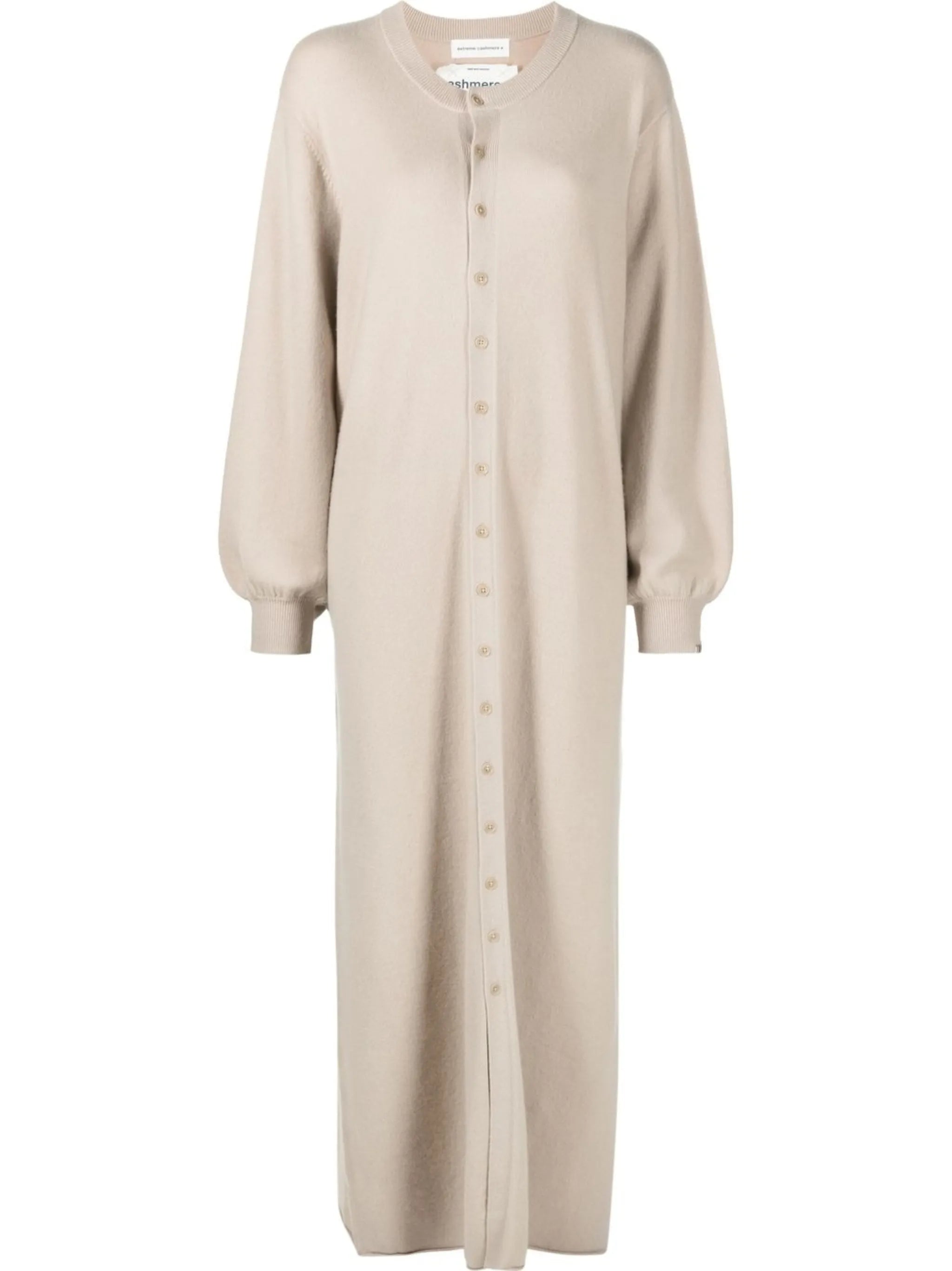 button-up cashmere cardigan