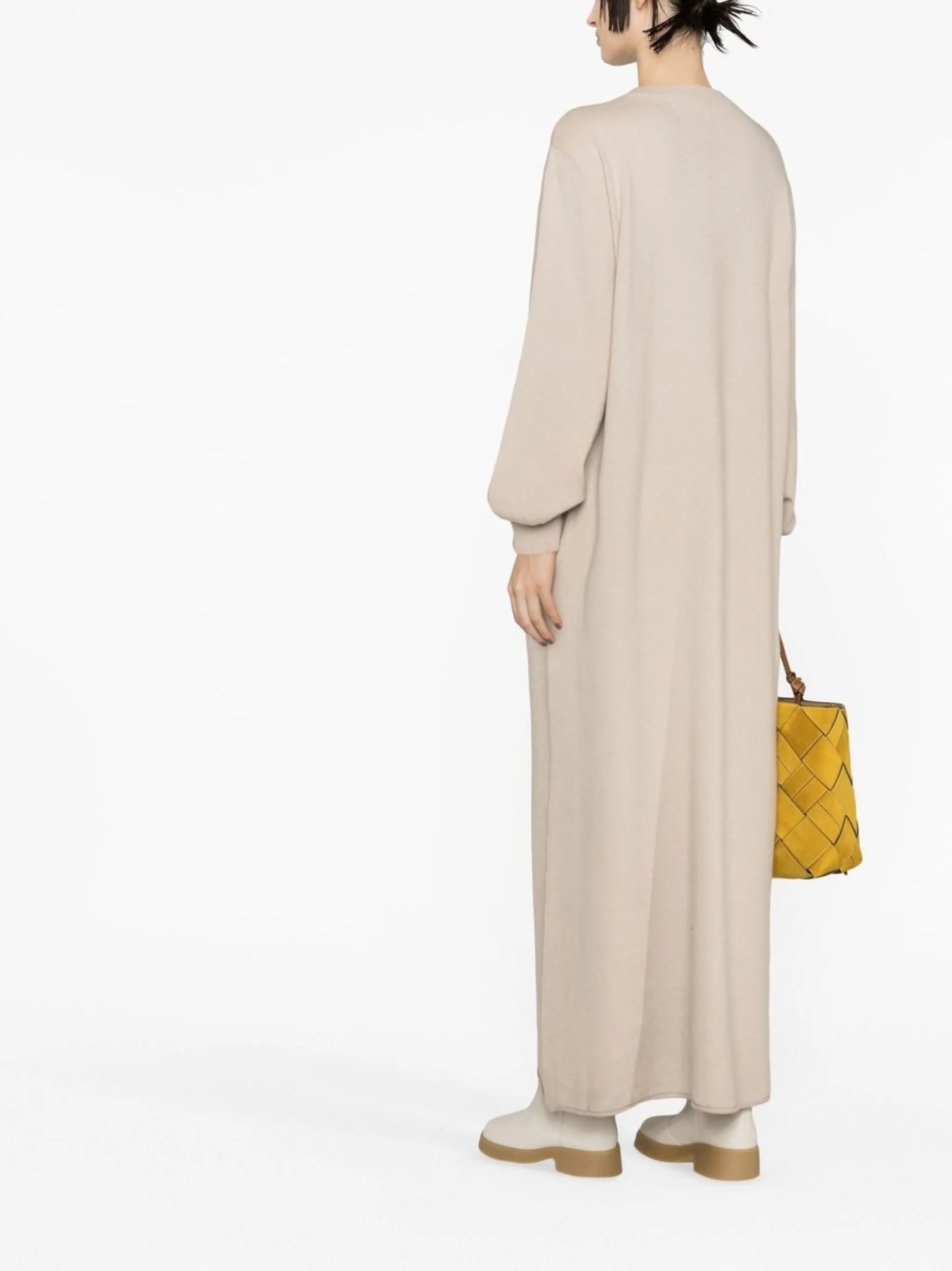 button-up cashmere cardigan