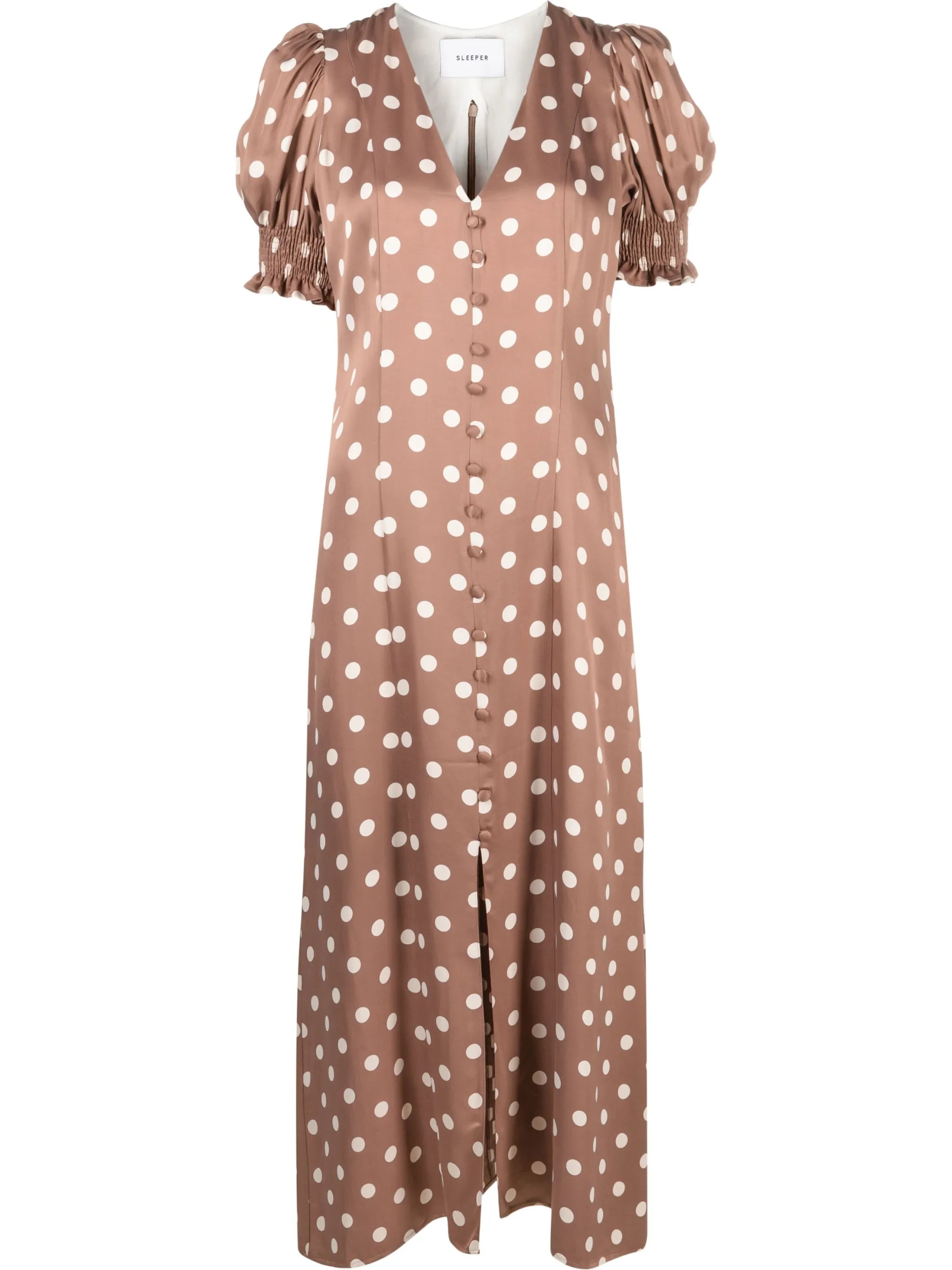Bella polka-dot dress