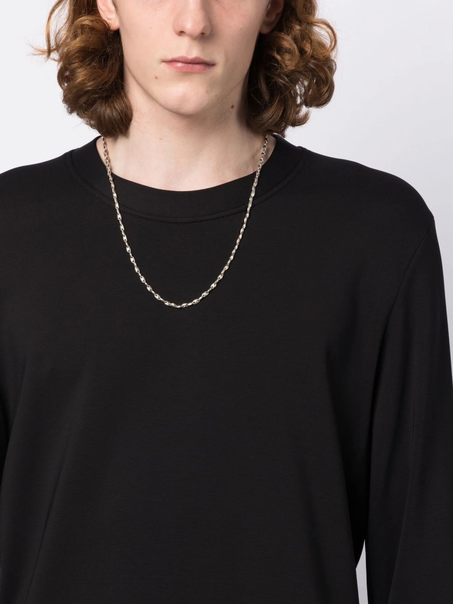 Neo 4mm silver chain necklace