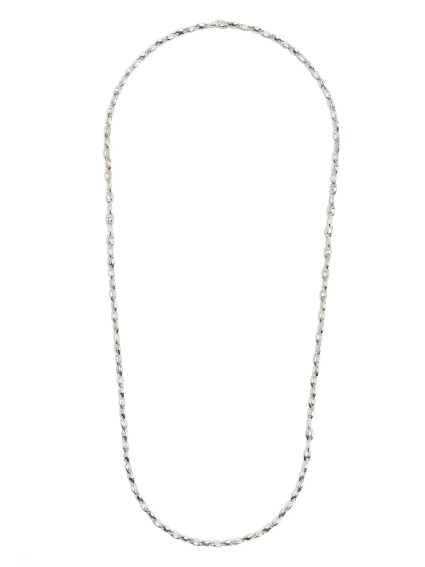 Neo 4mm silver chain necklace