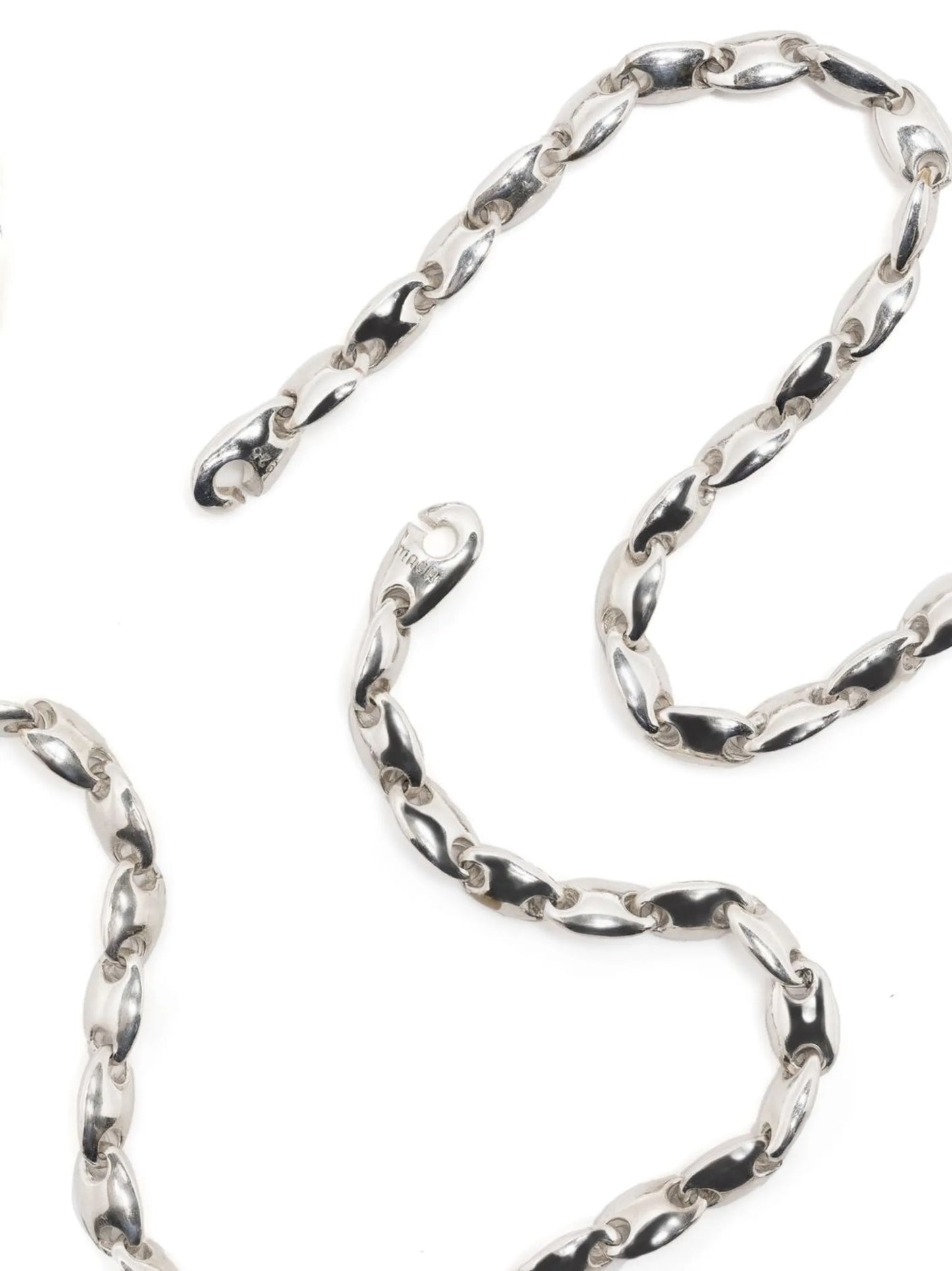 Neo 4mm silver chain necklace