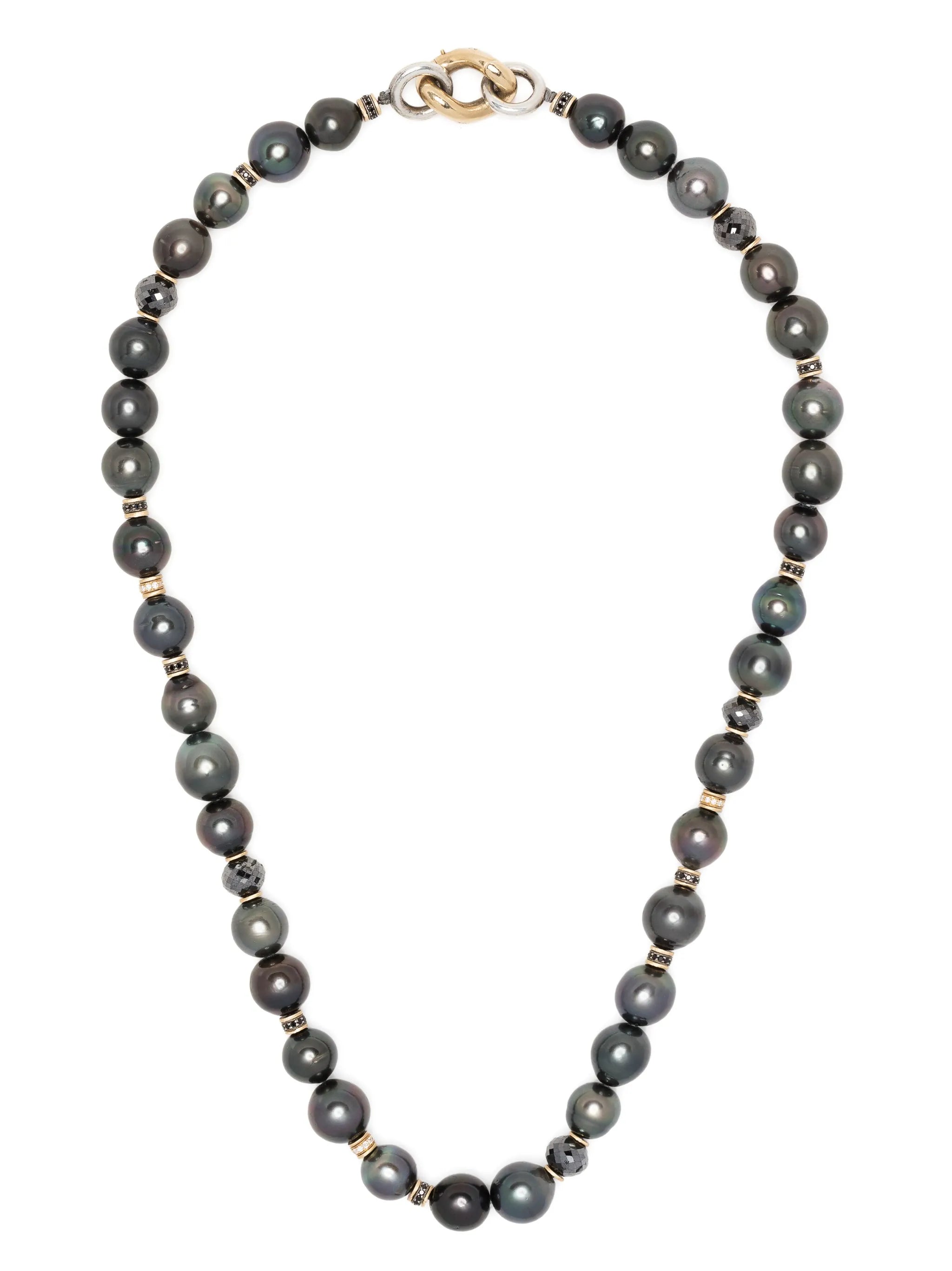 beaded pearl necklace