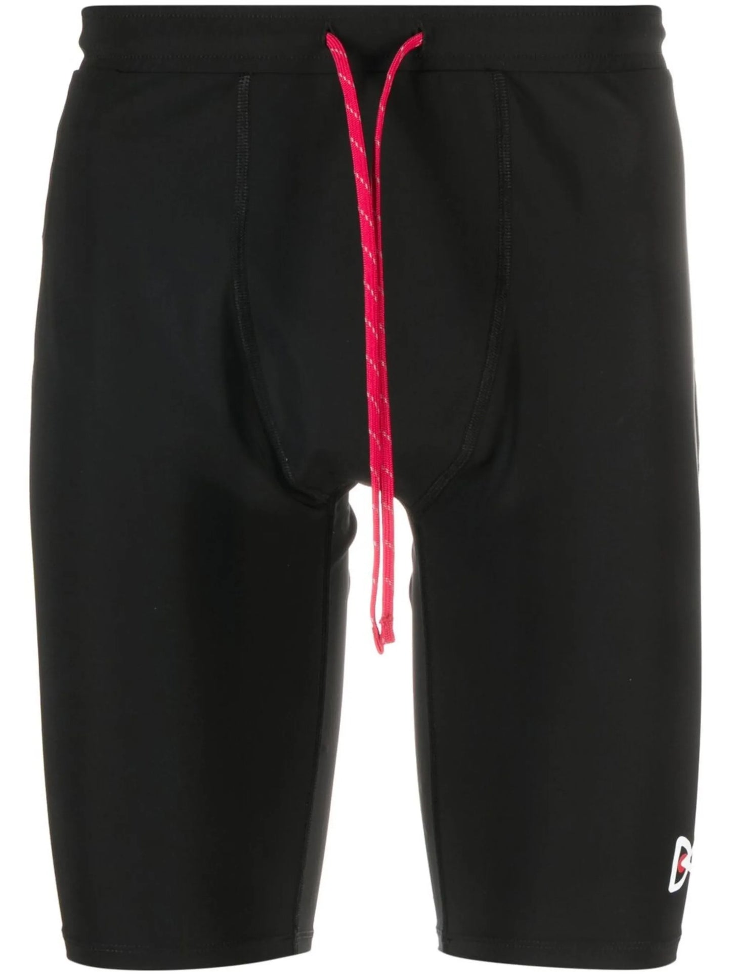 drawstring biking shorts