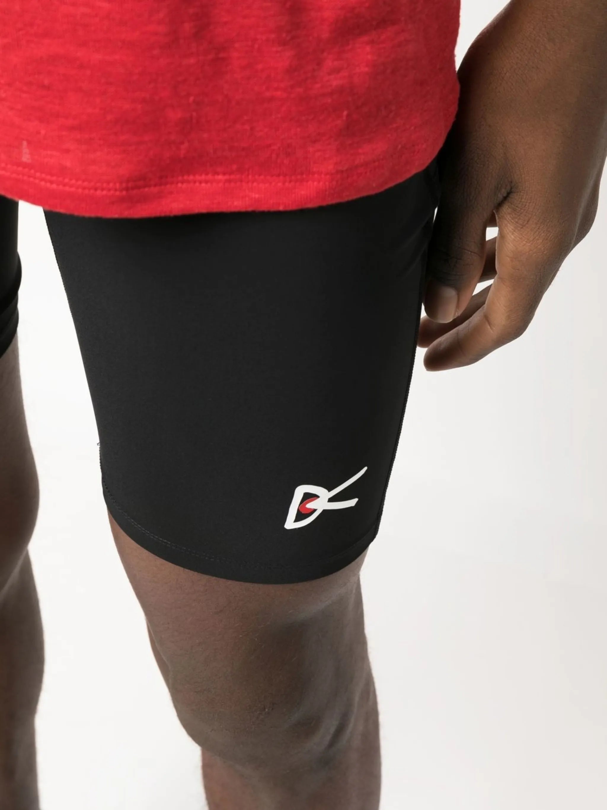 drawstring biking shorts