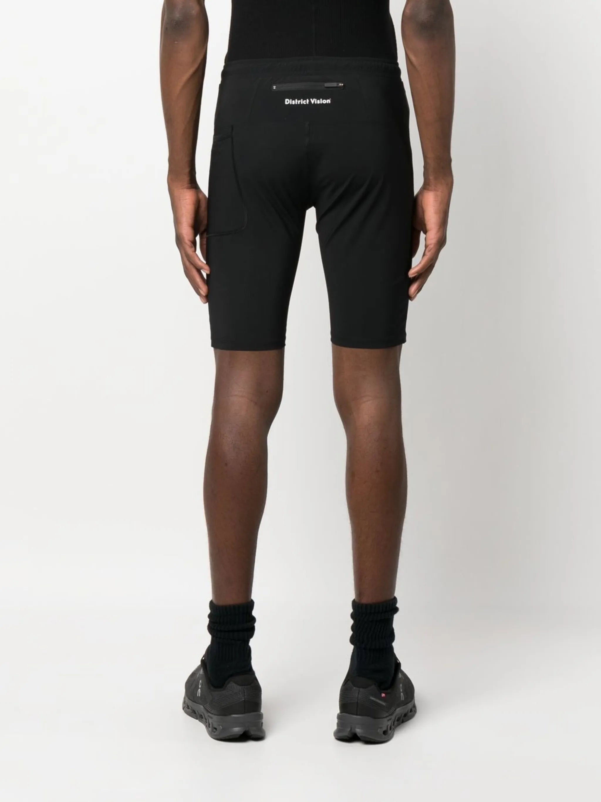 drawstring biking shorts