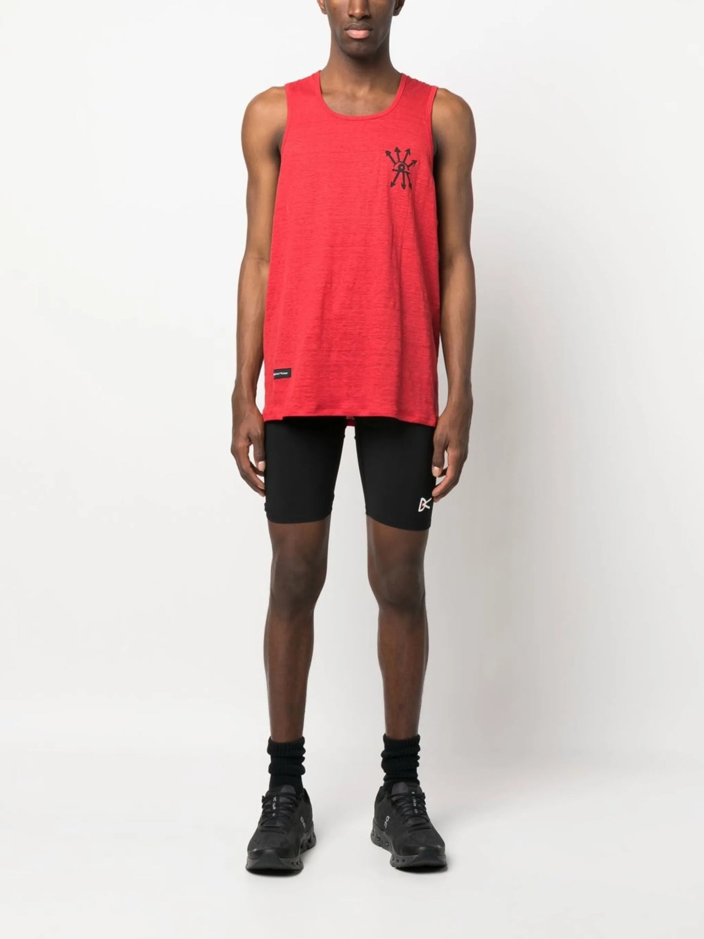 drawstring biking shorts