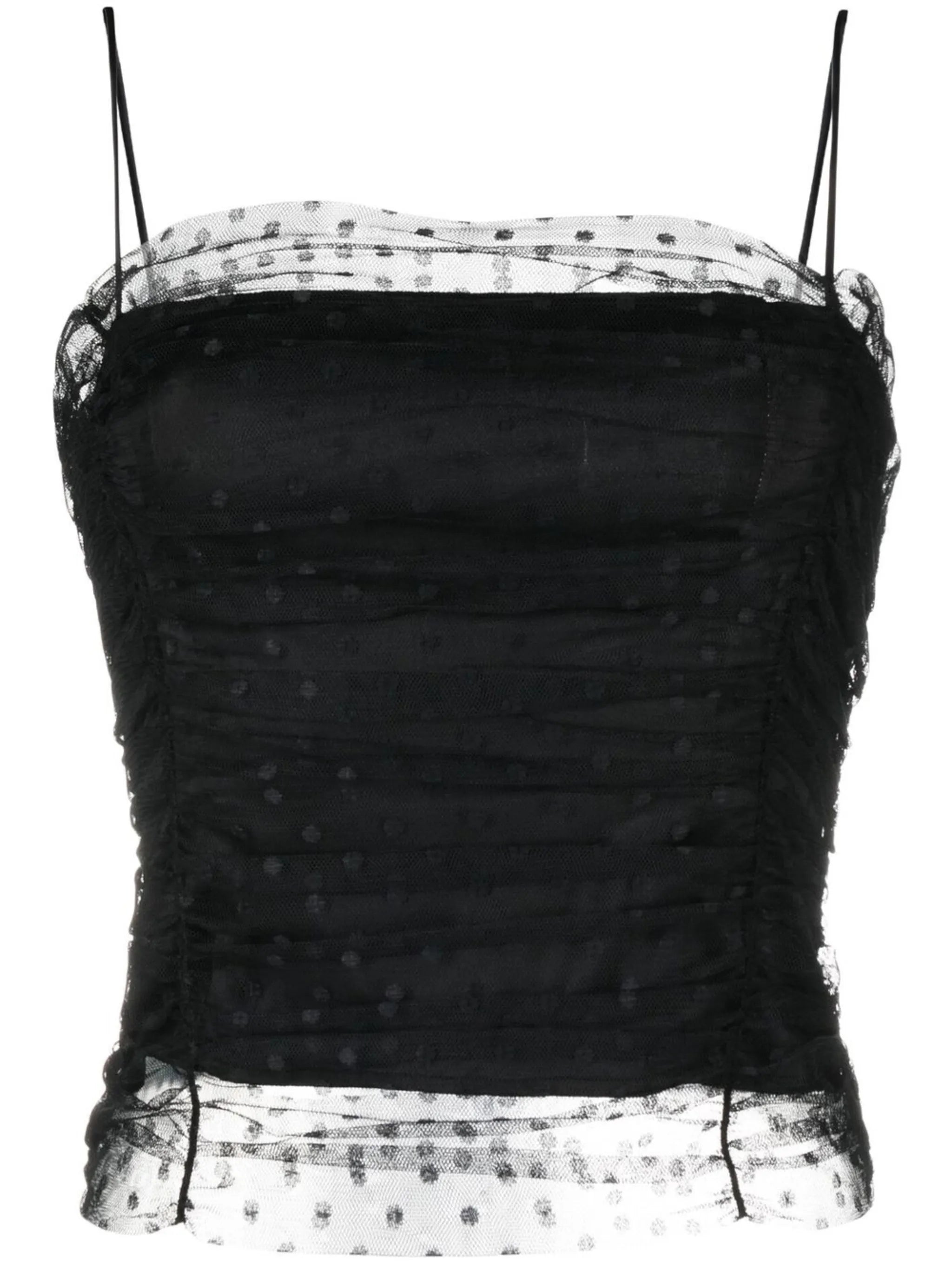 Amber spaghetti-strap top