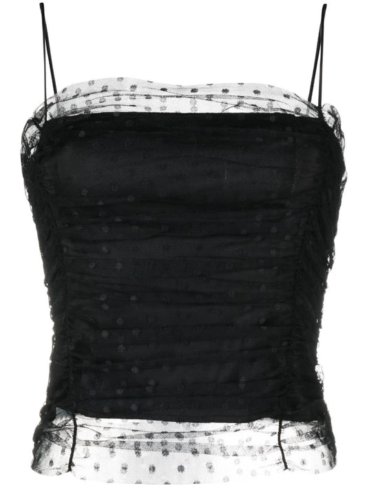 Amber spaghetti-strap top