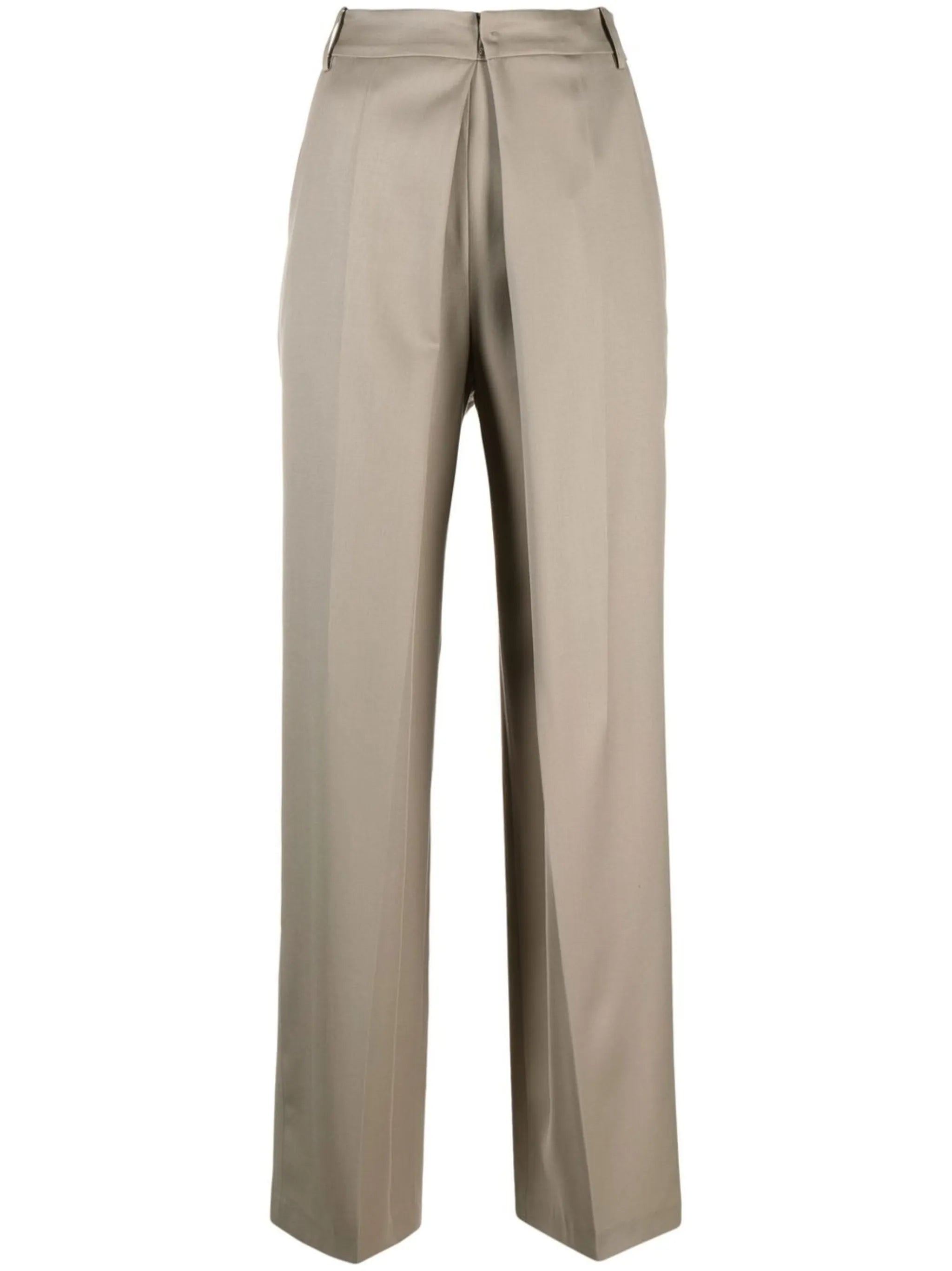 pleat-detail tailored trousers