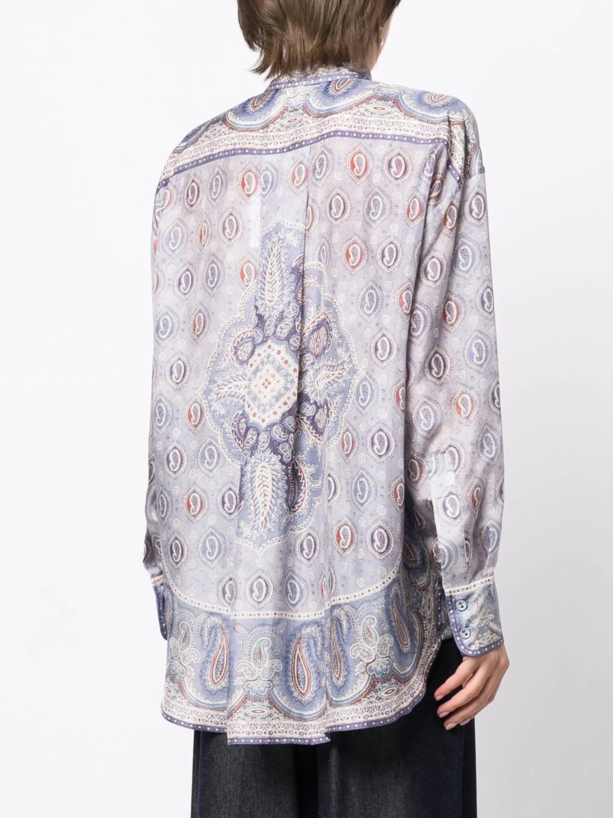 Vitali paisley-print shirt