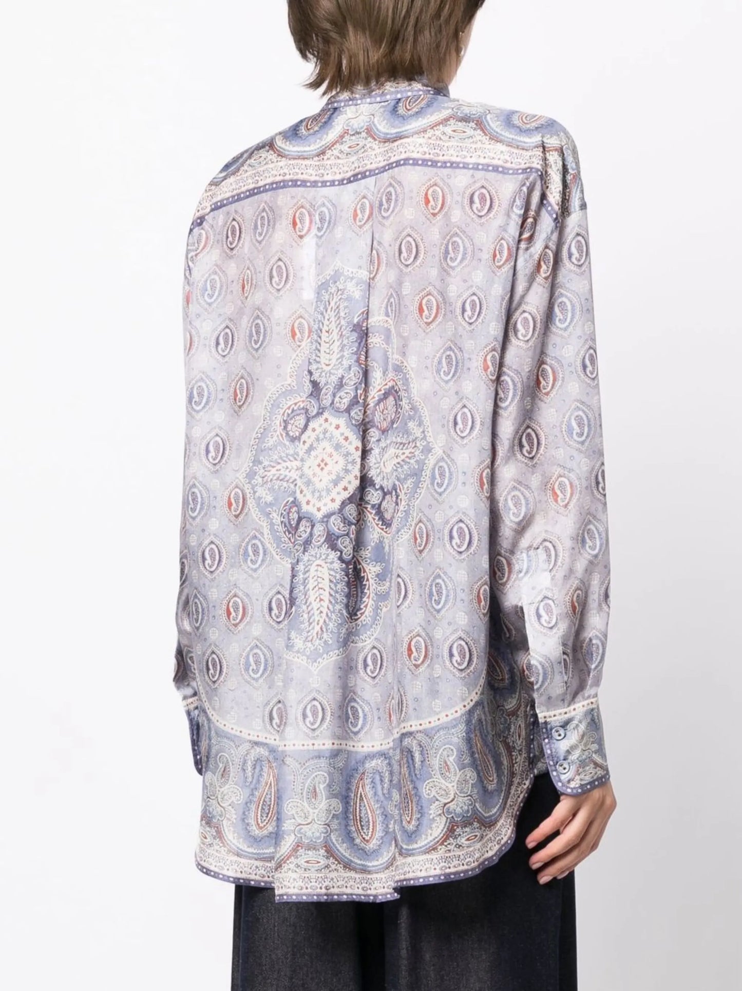 Vitali paisley-print shirt