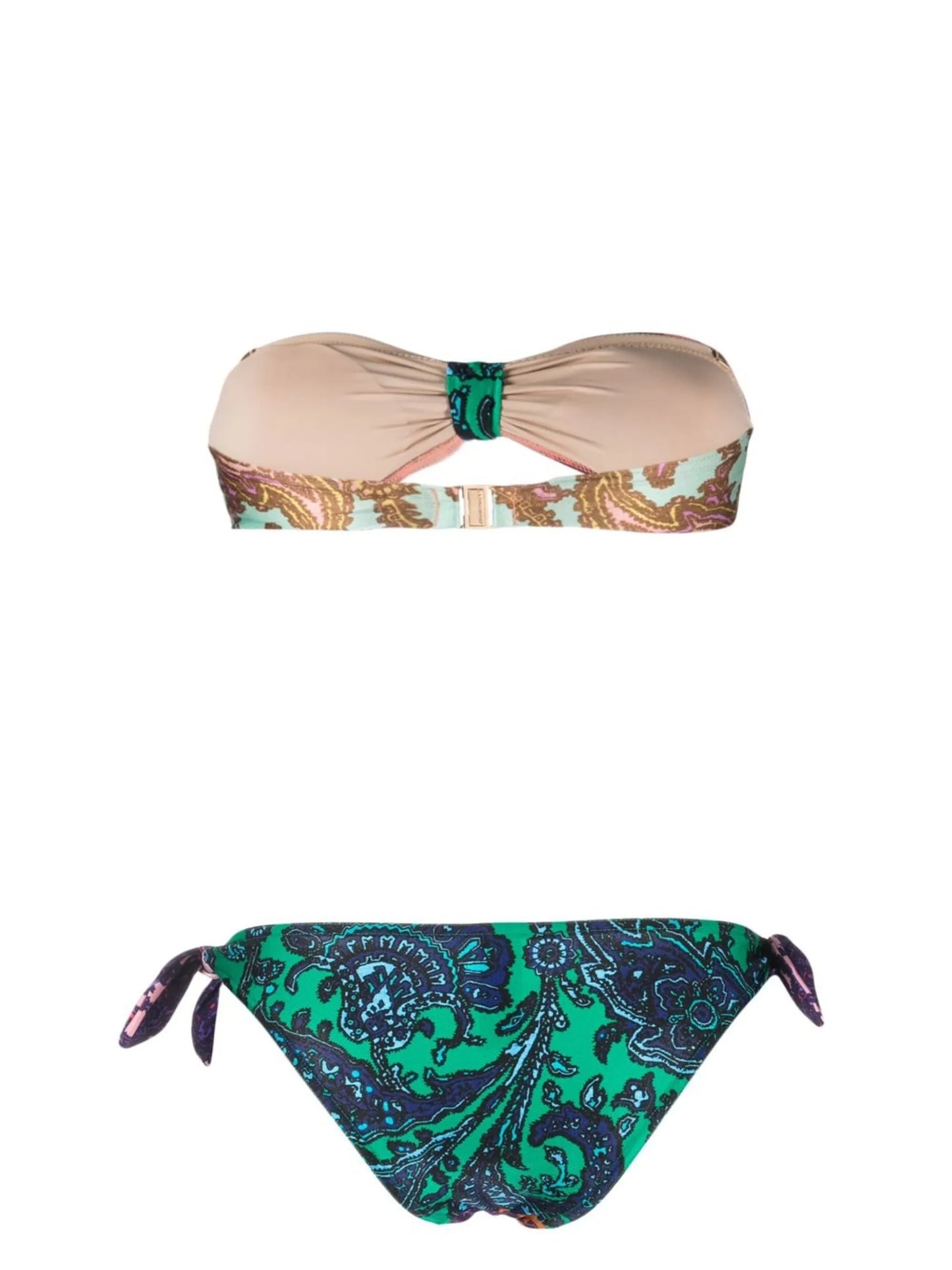 Tiggy Tie paisley-print bikini