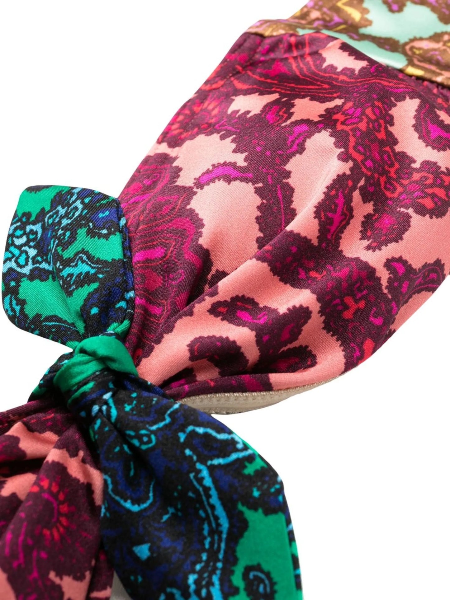 Tiggy Tie paisley-print bikini