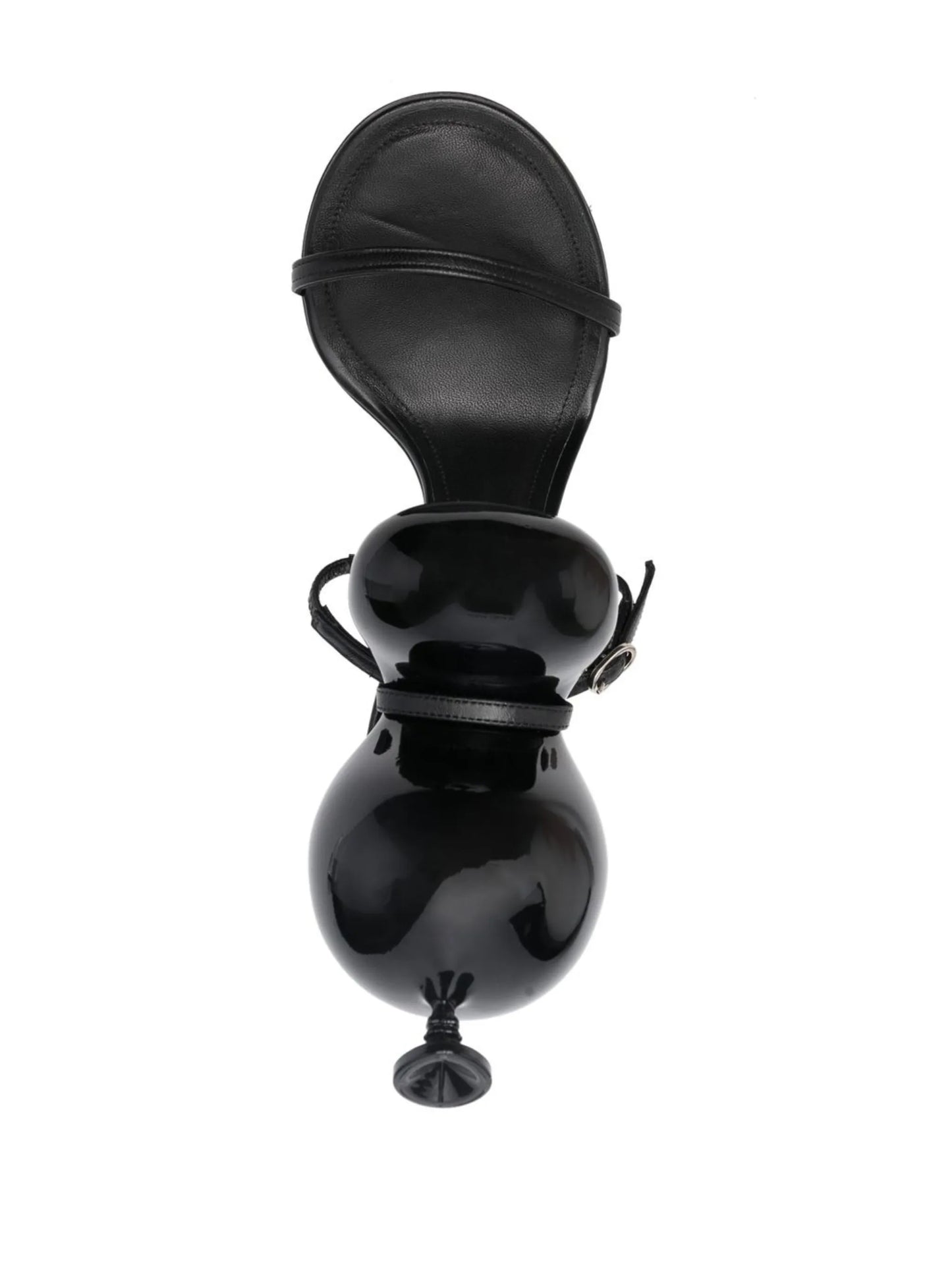 Balloon 100mm leather sandals
