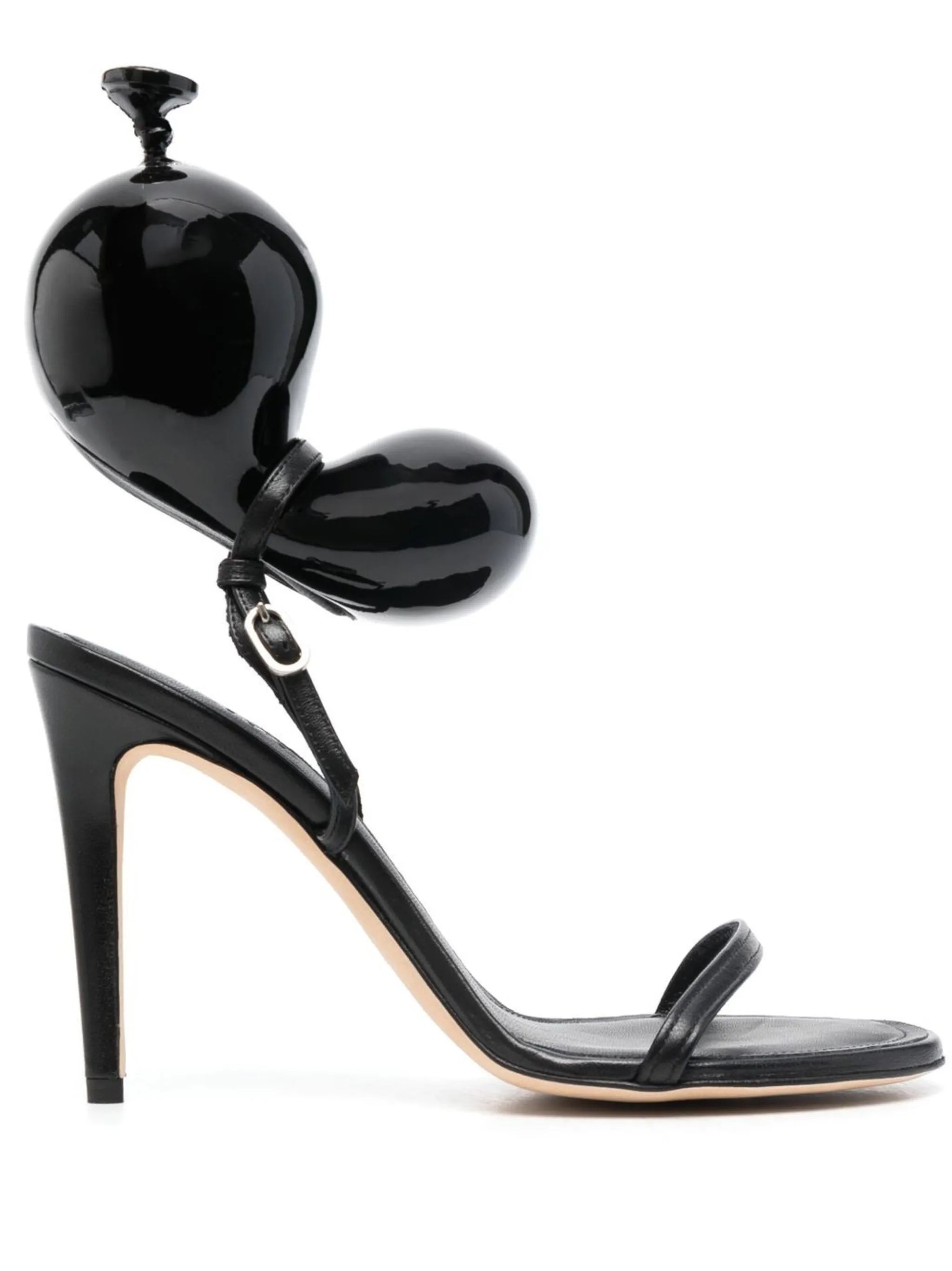 Balloon 100mm leather sandals