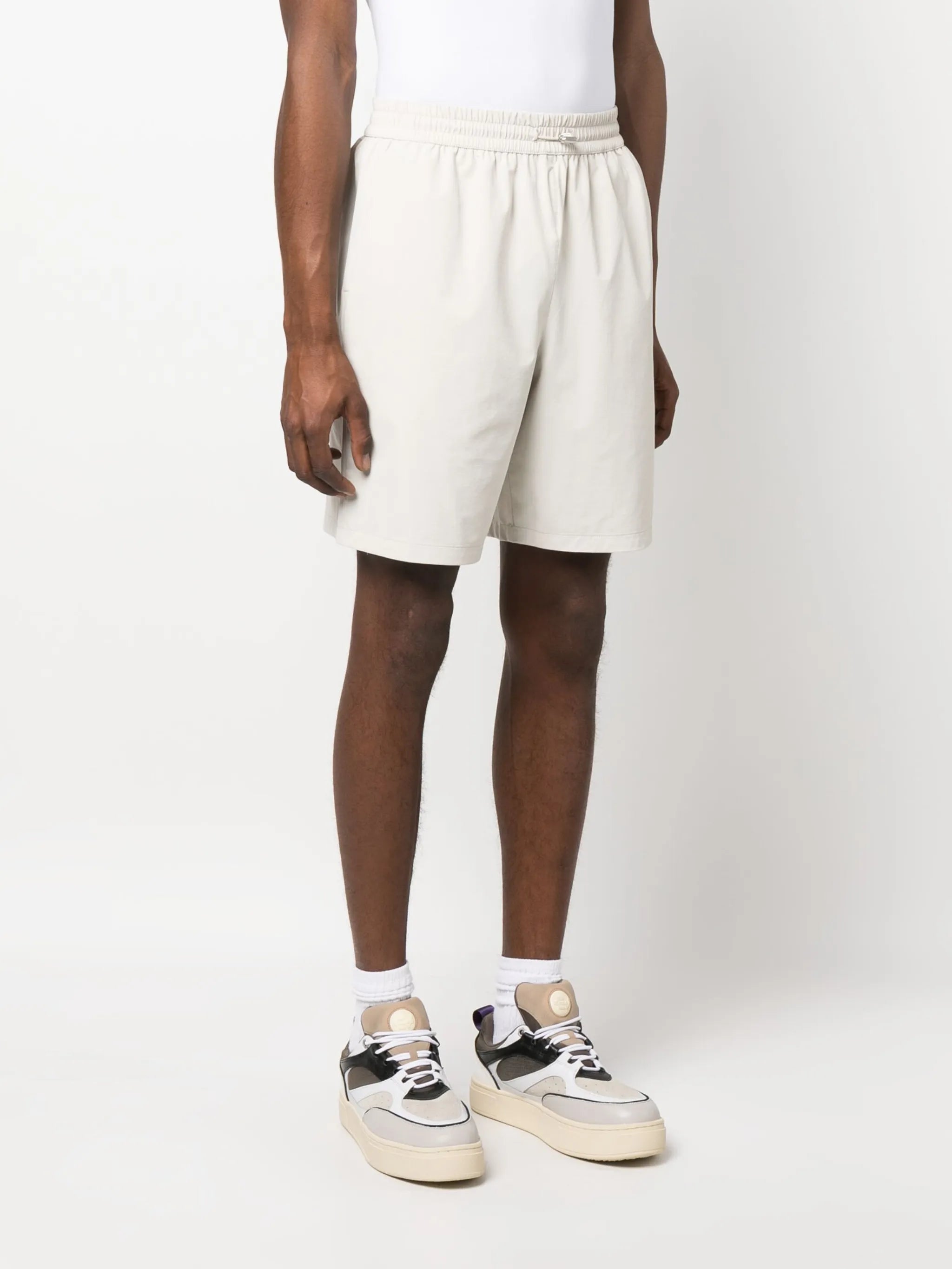 Lola elastic-waist shorts