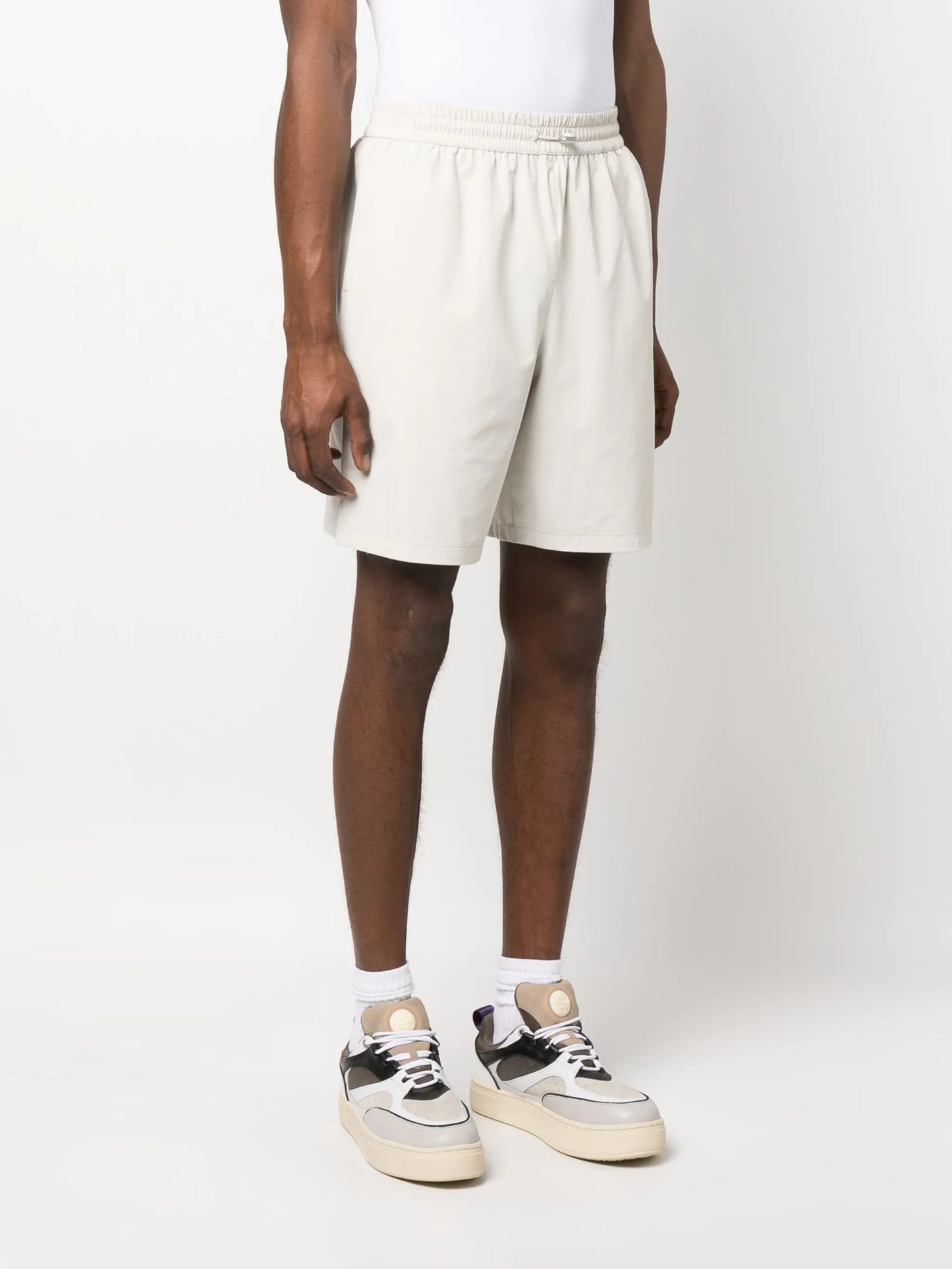 Lola elastic-waist shorts