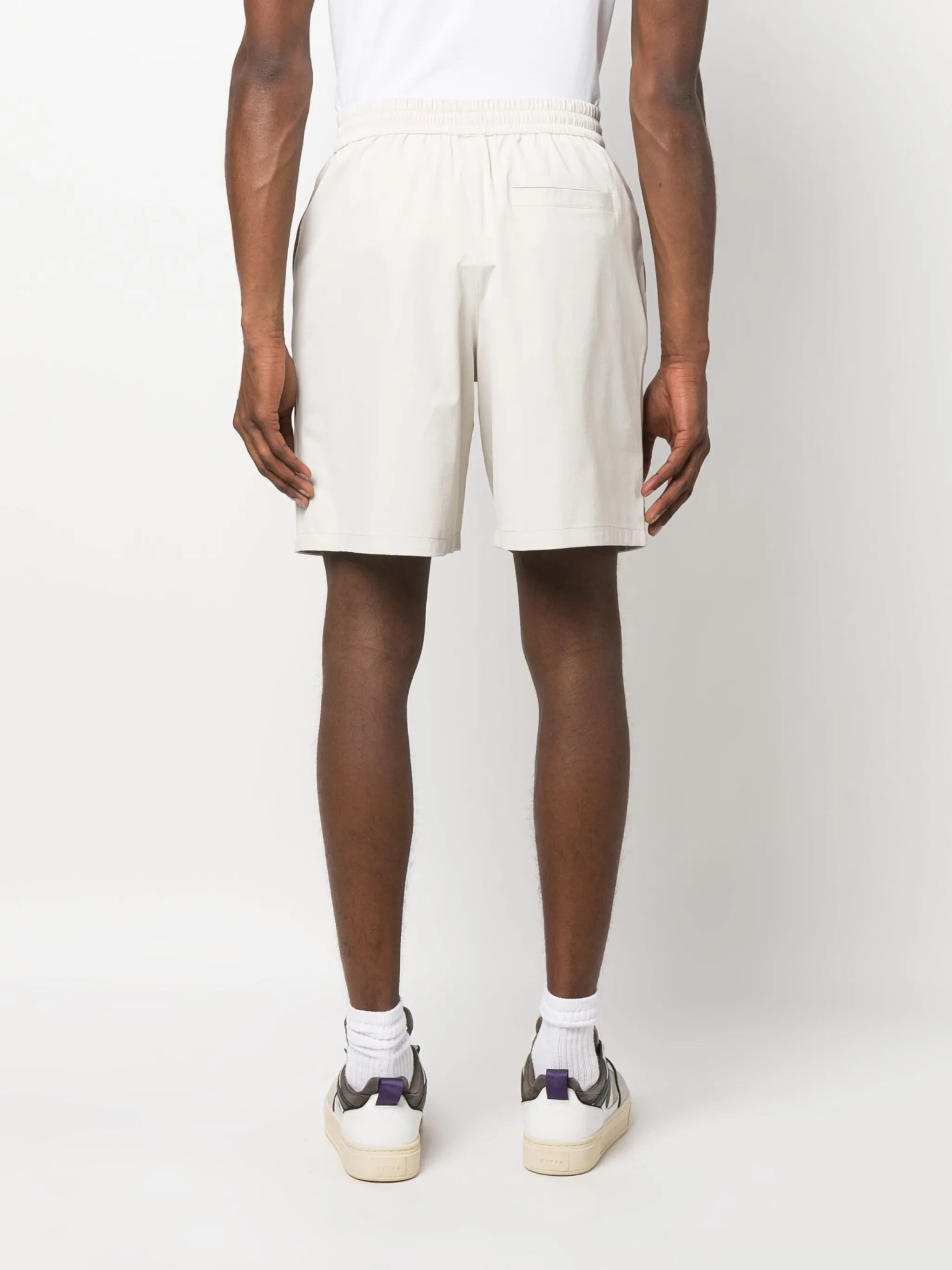 Lola elastic-waist shorts