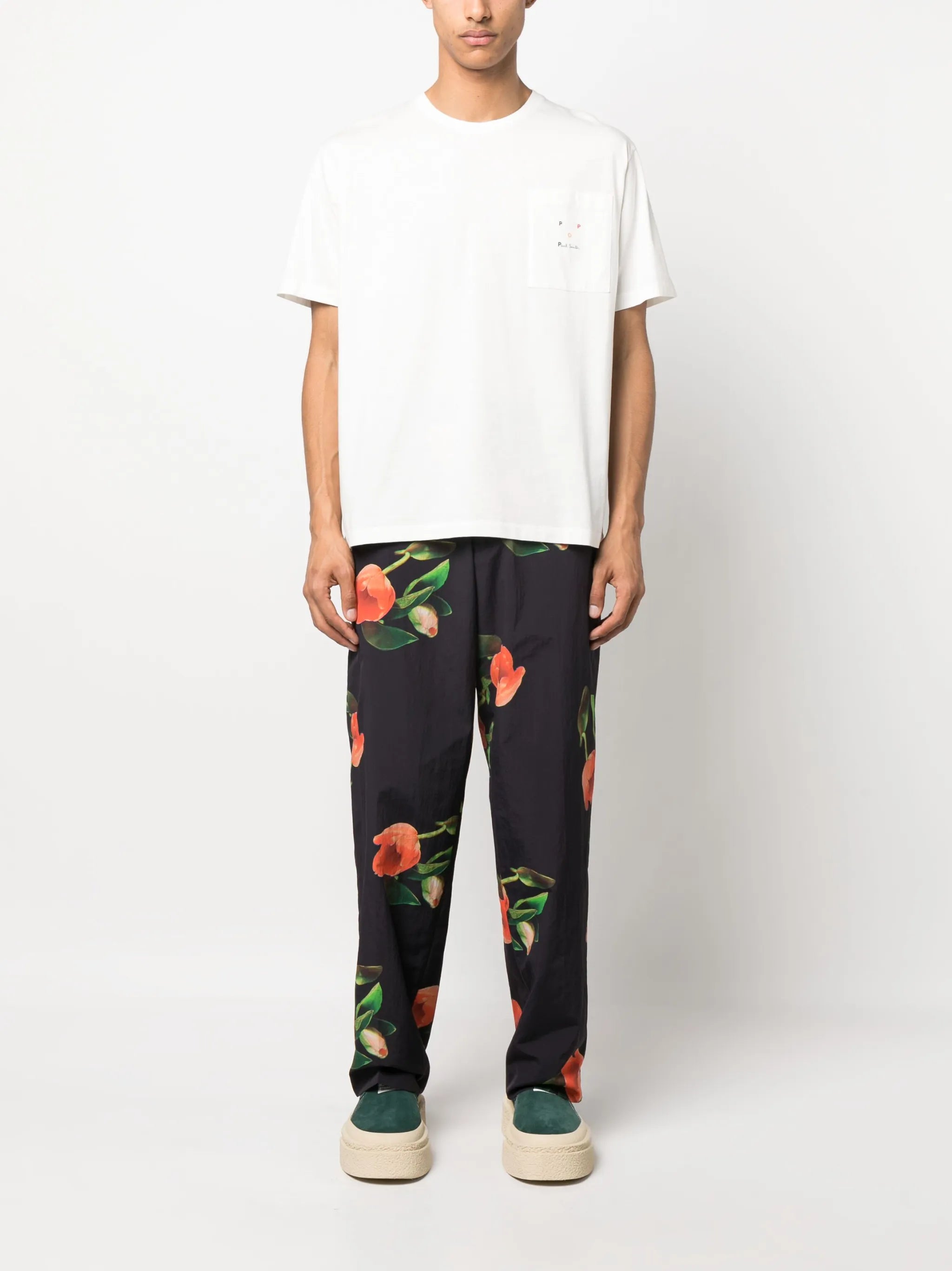 Tulip graphic-print T-shirt