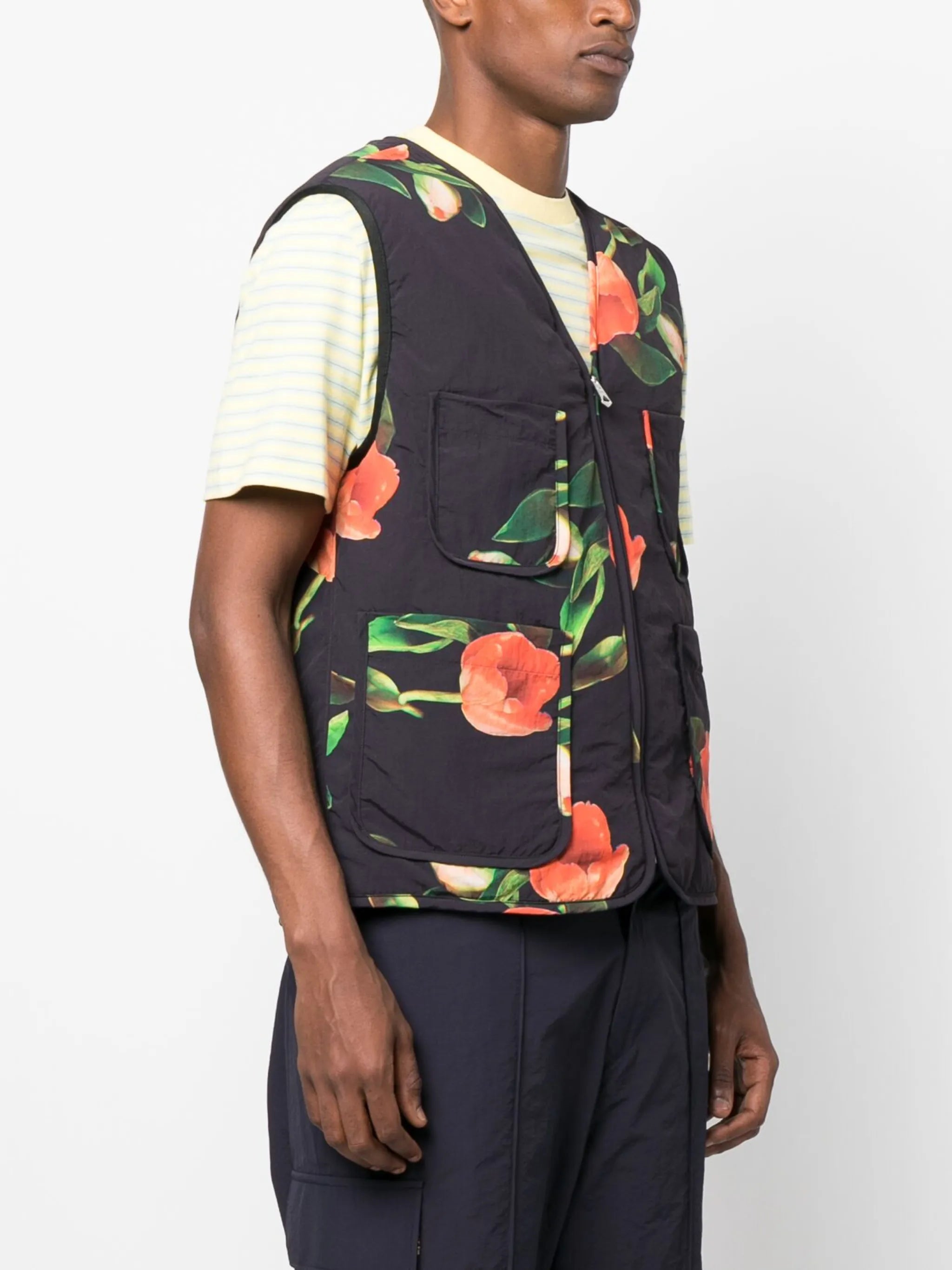 x Paul Smith floral-print gilet