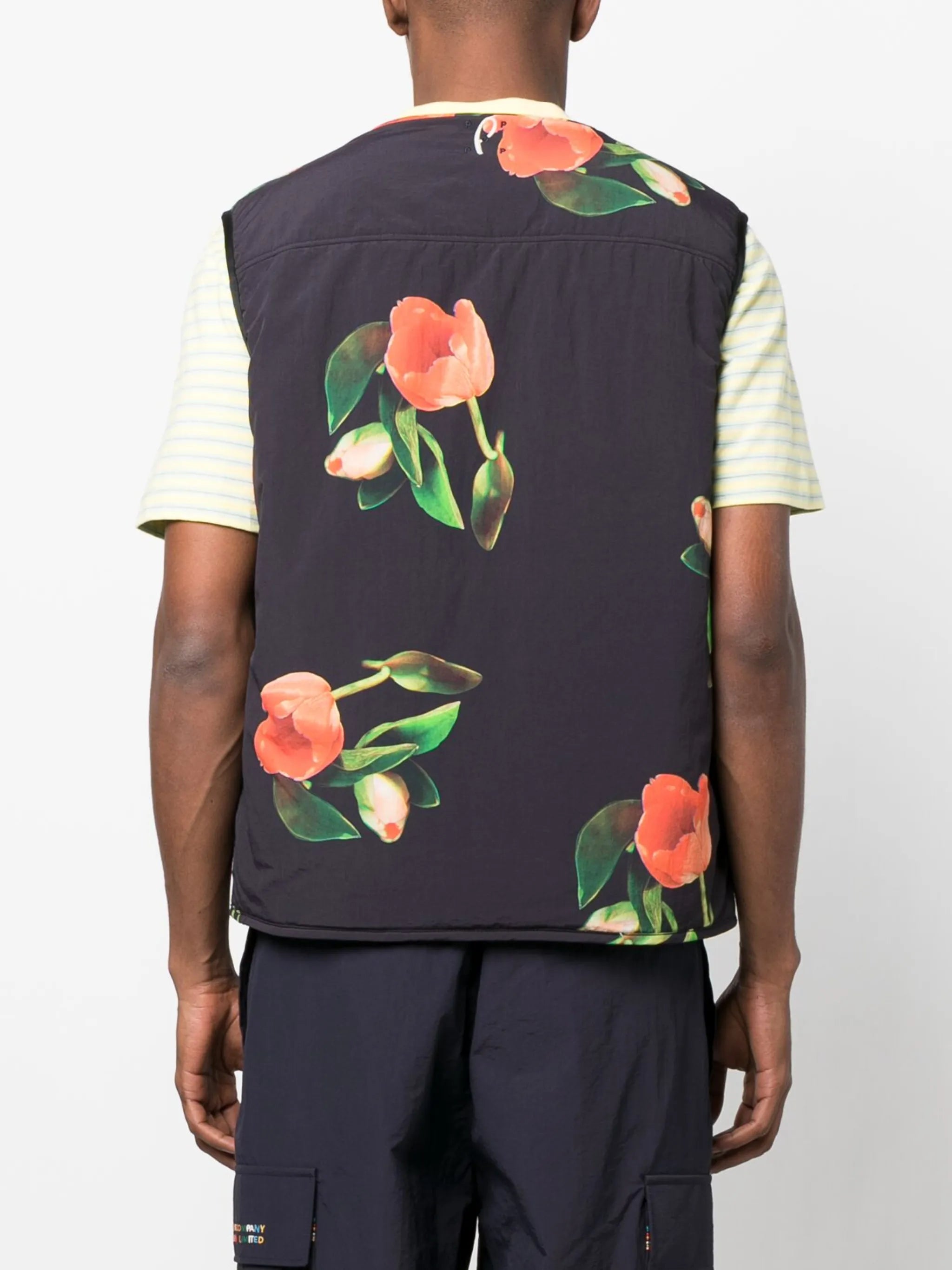x Paul Smith floral-print gilet
