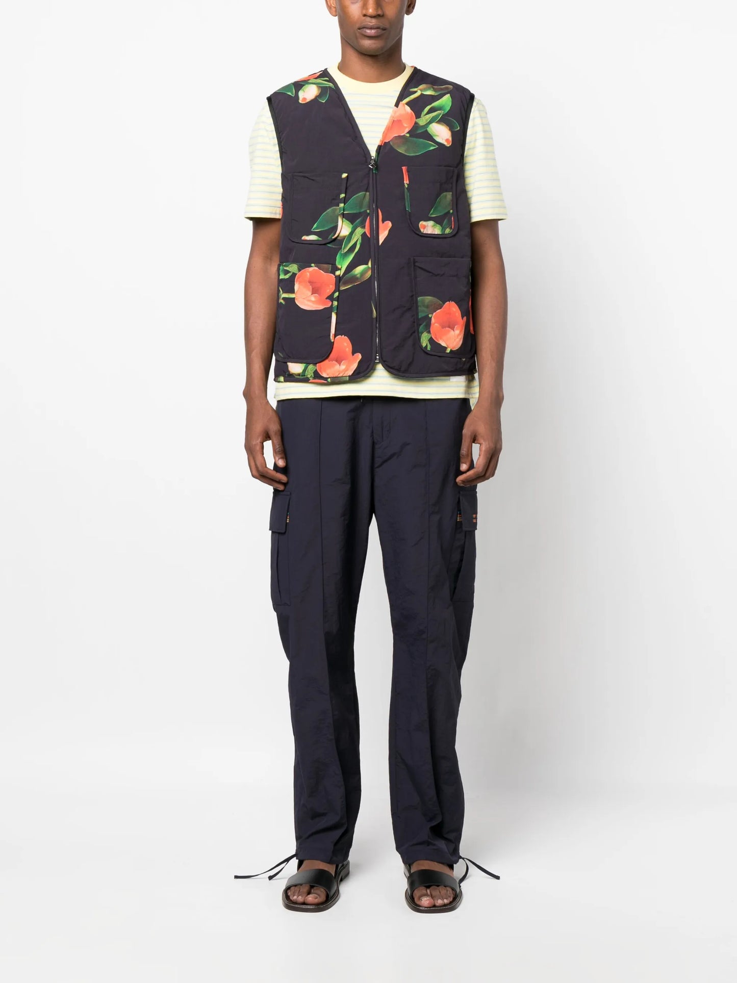 x Paul Smith floral-print gilet