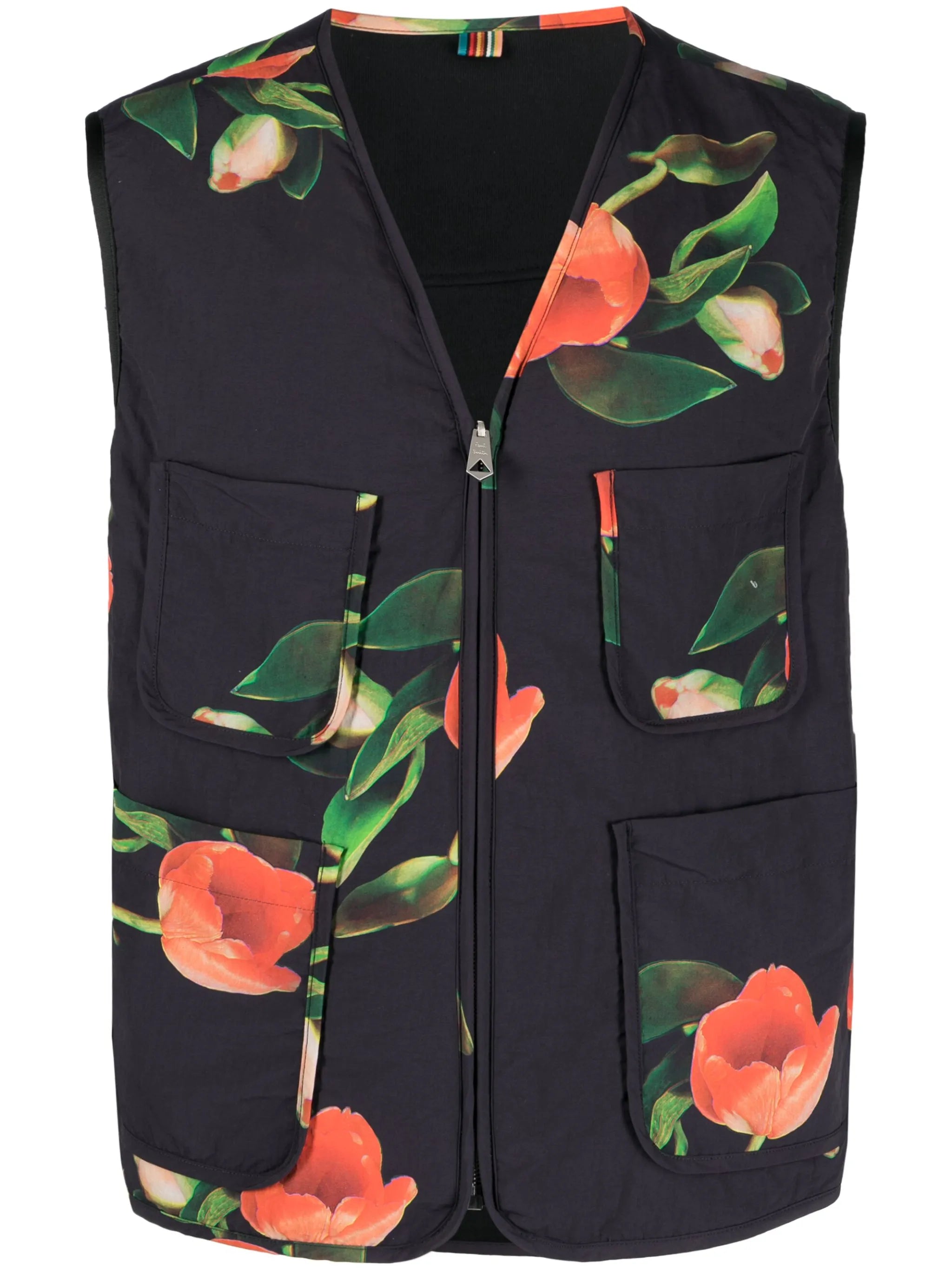 x Paul Smith floral-print gilet