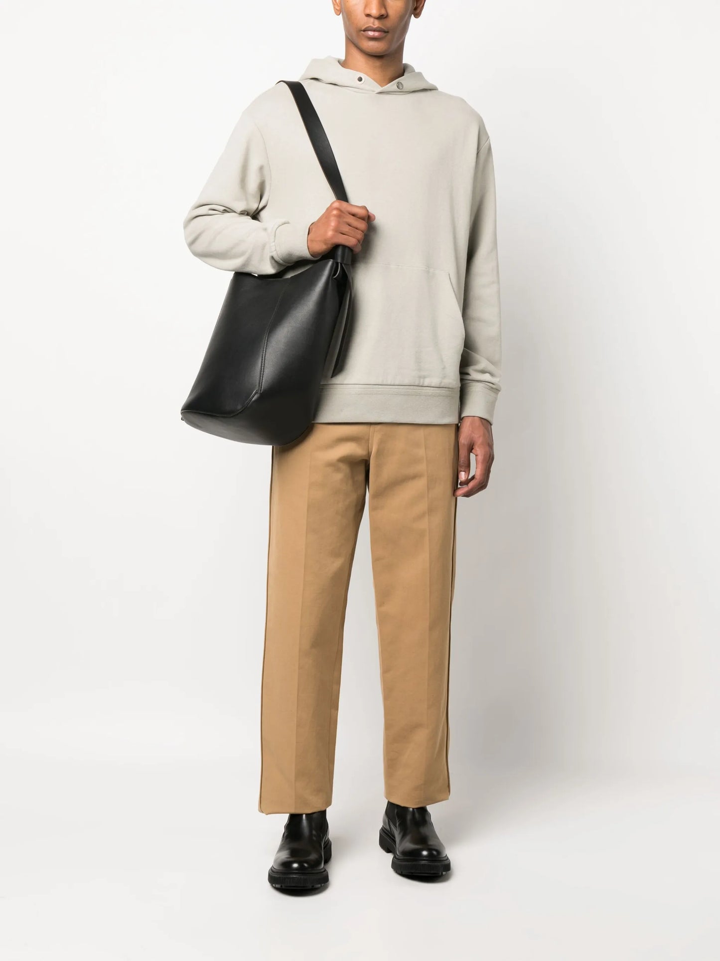 Hobo Tie leather shoulder bag