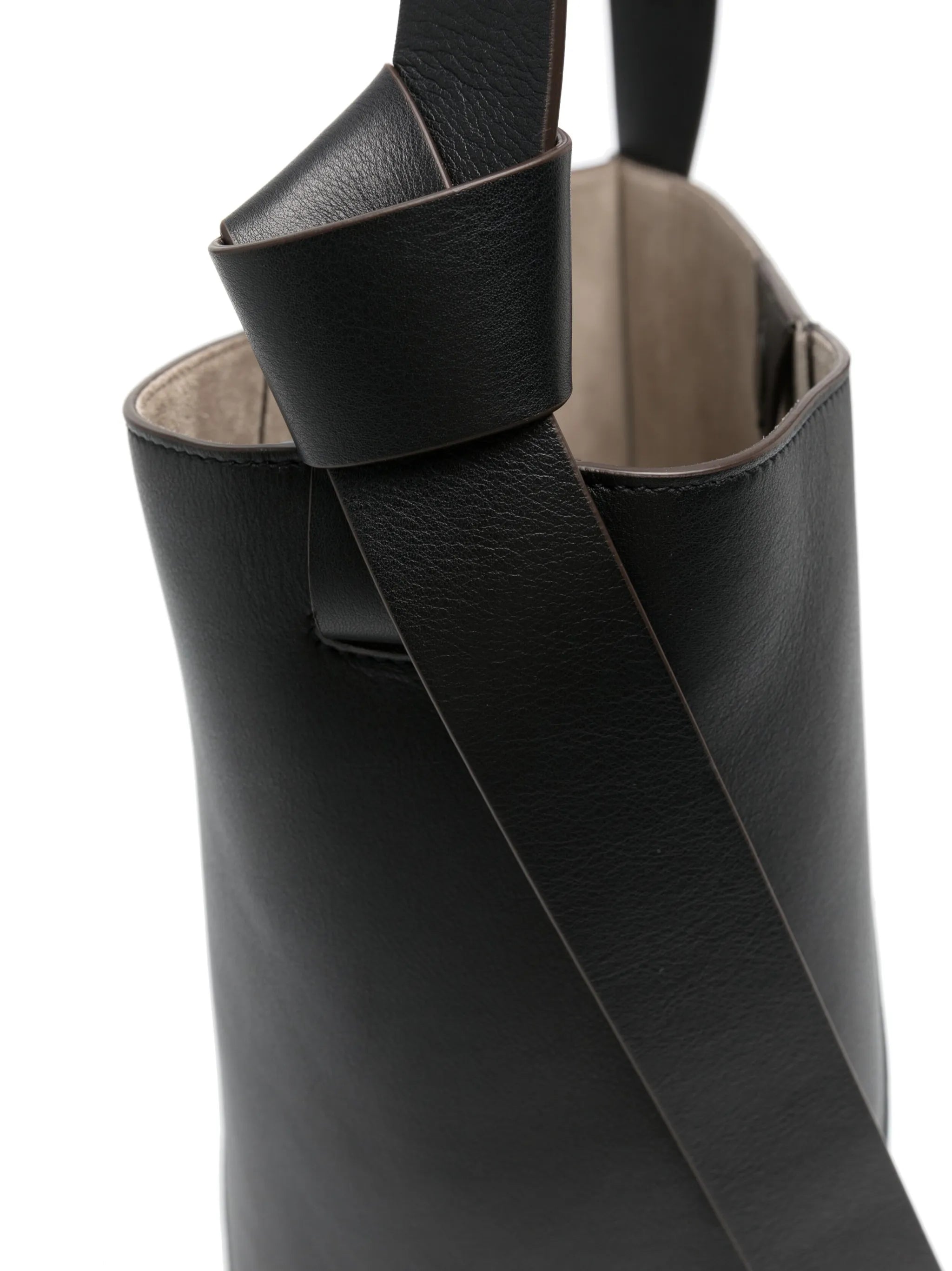 Hobo Tie leather shoulder bag