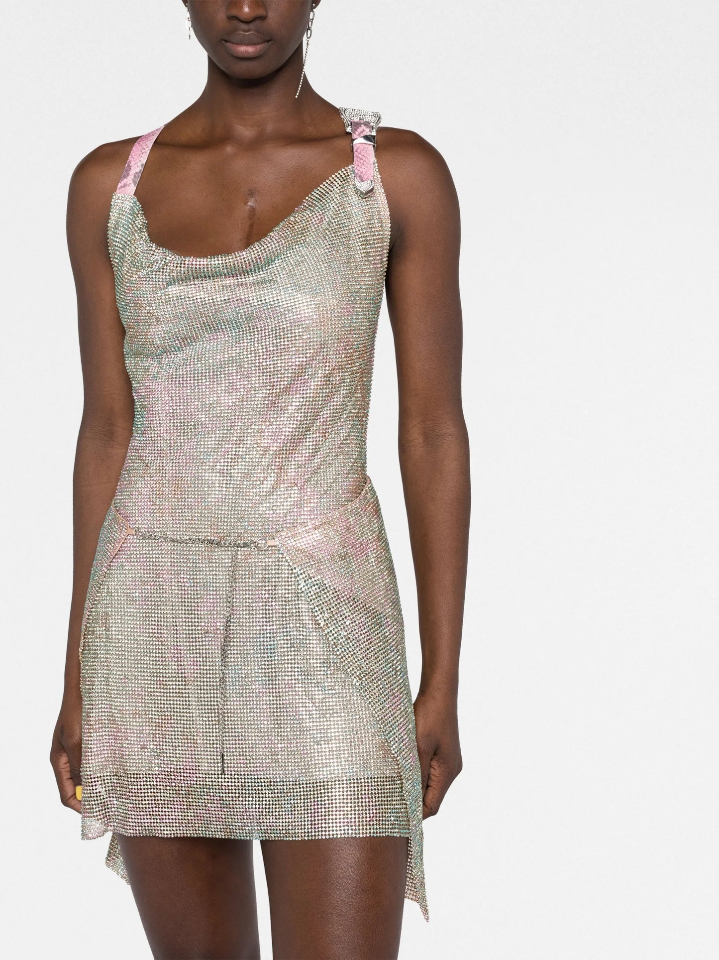 sequin-embellished minidress