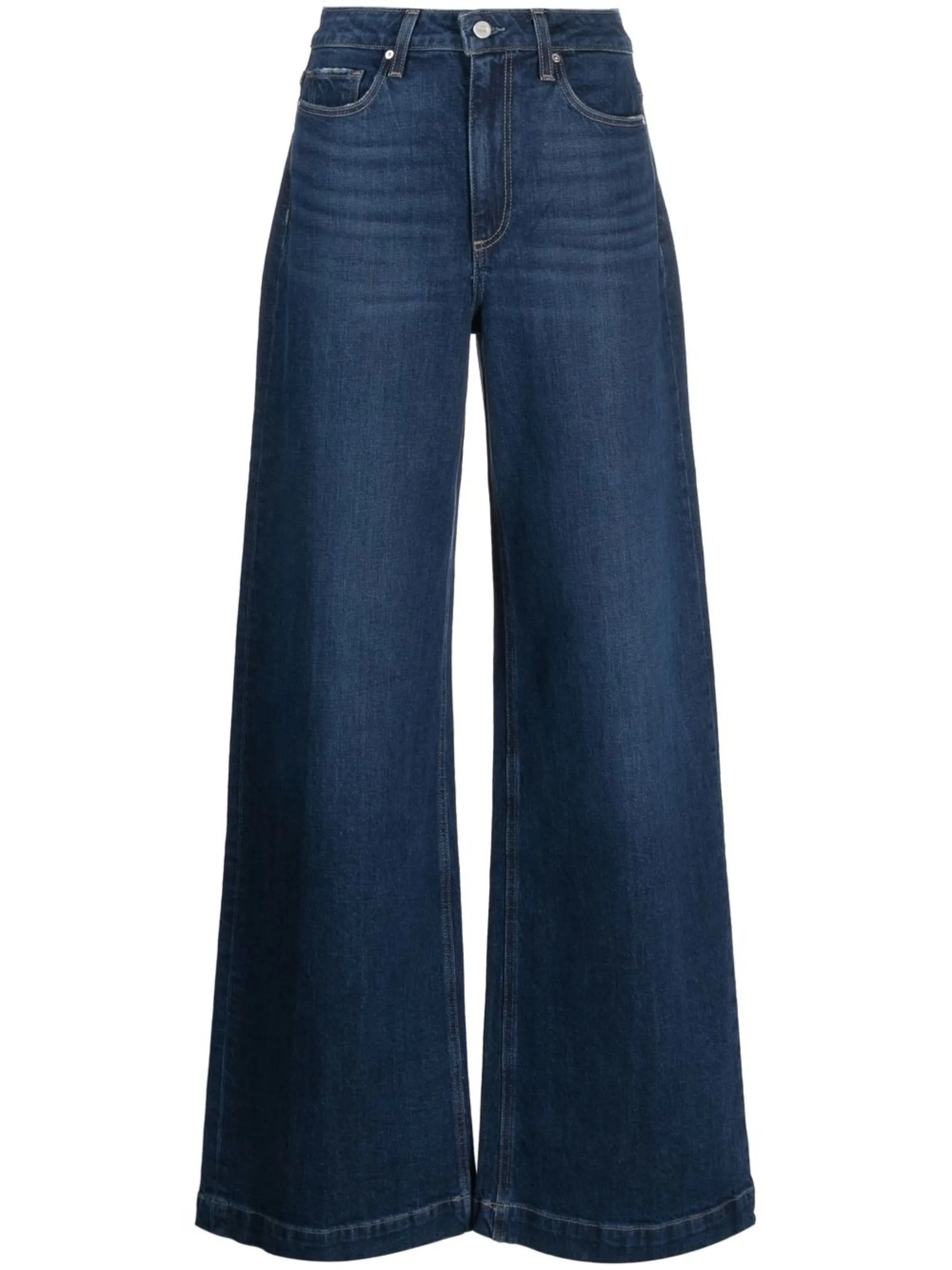 Harper high-waist wide jeans