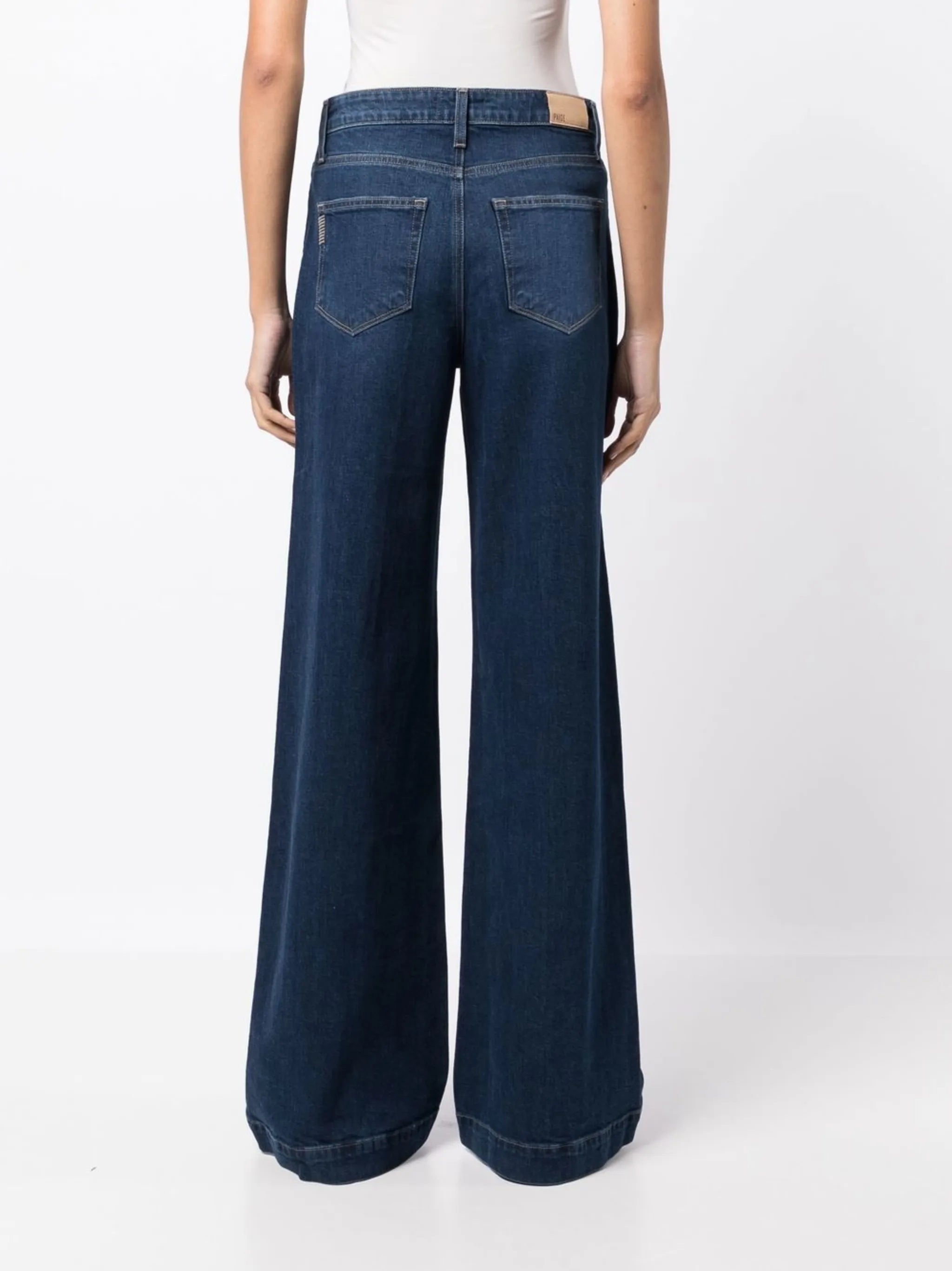Harper high-waist wide jeans