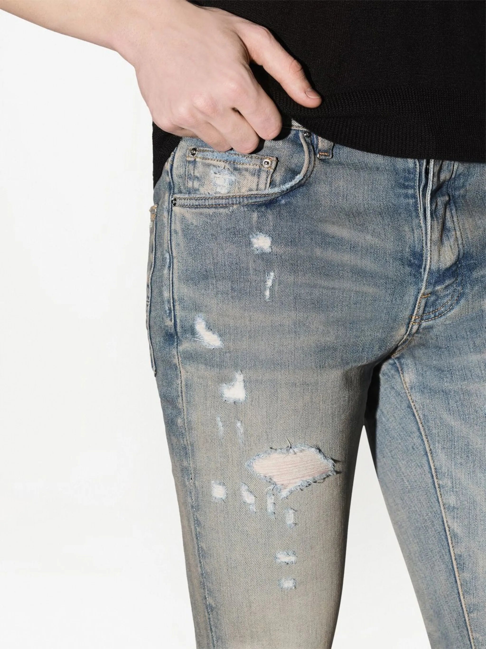 Neon Plaid skinny jeans