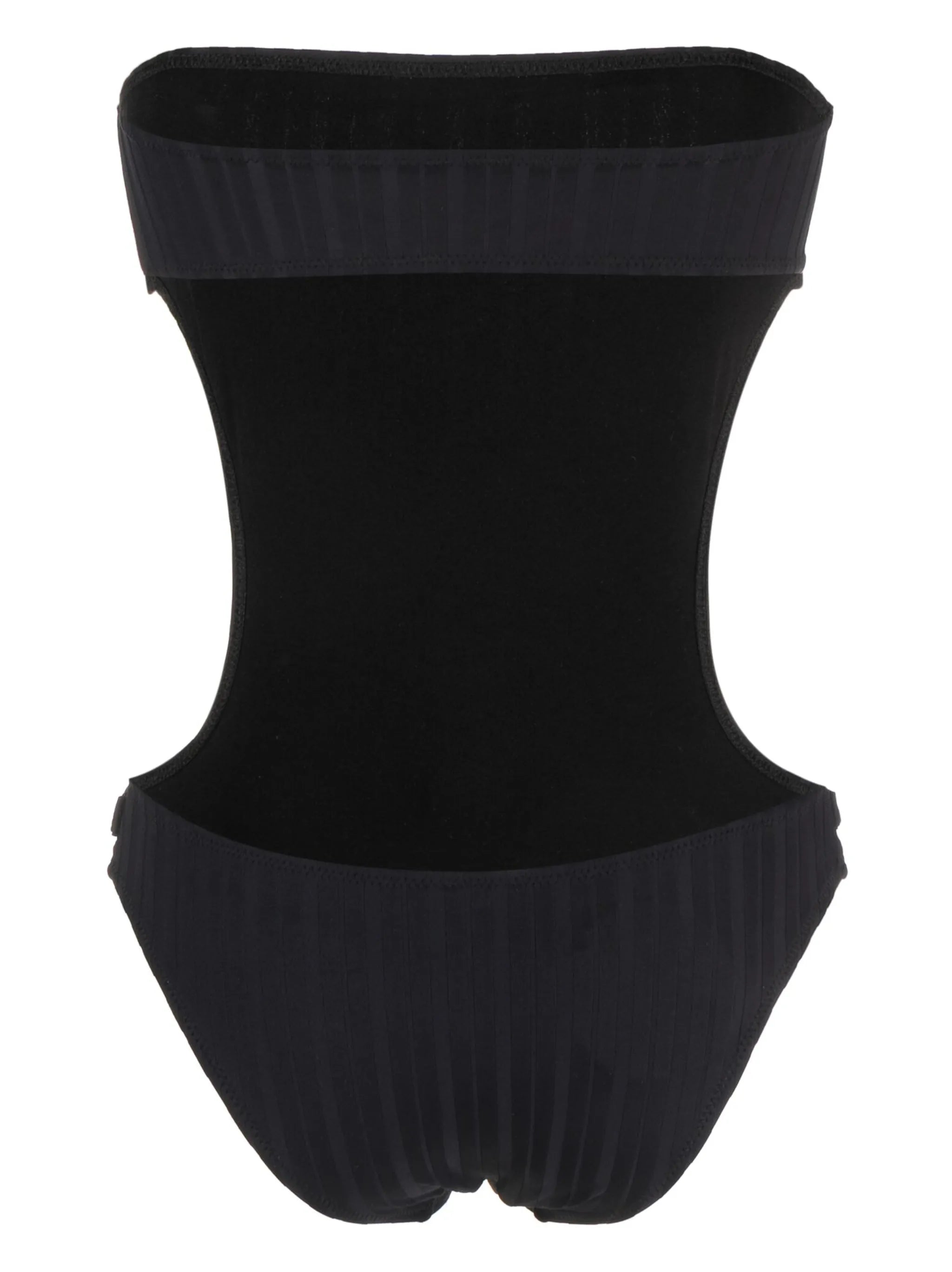 Nicole ribbed strapless swimsuit