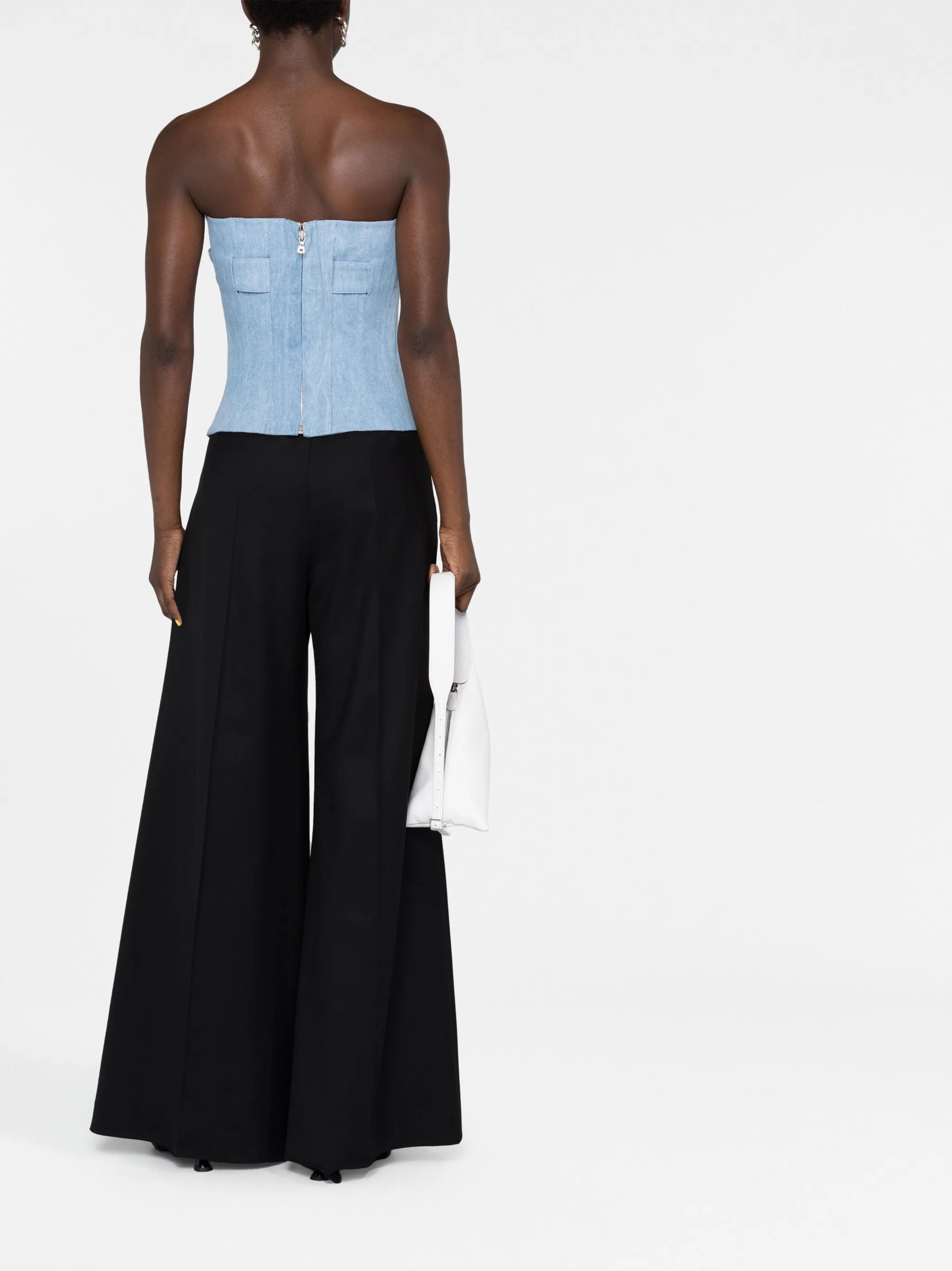 Calamity Corset denim top