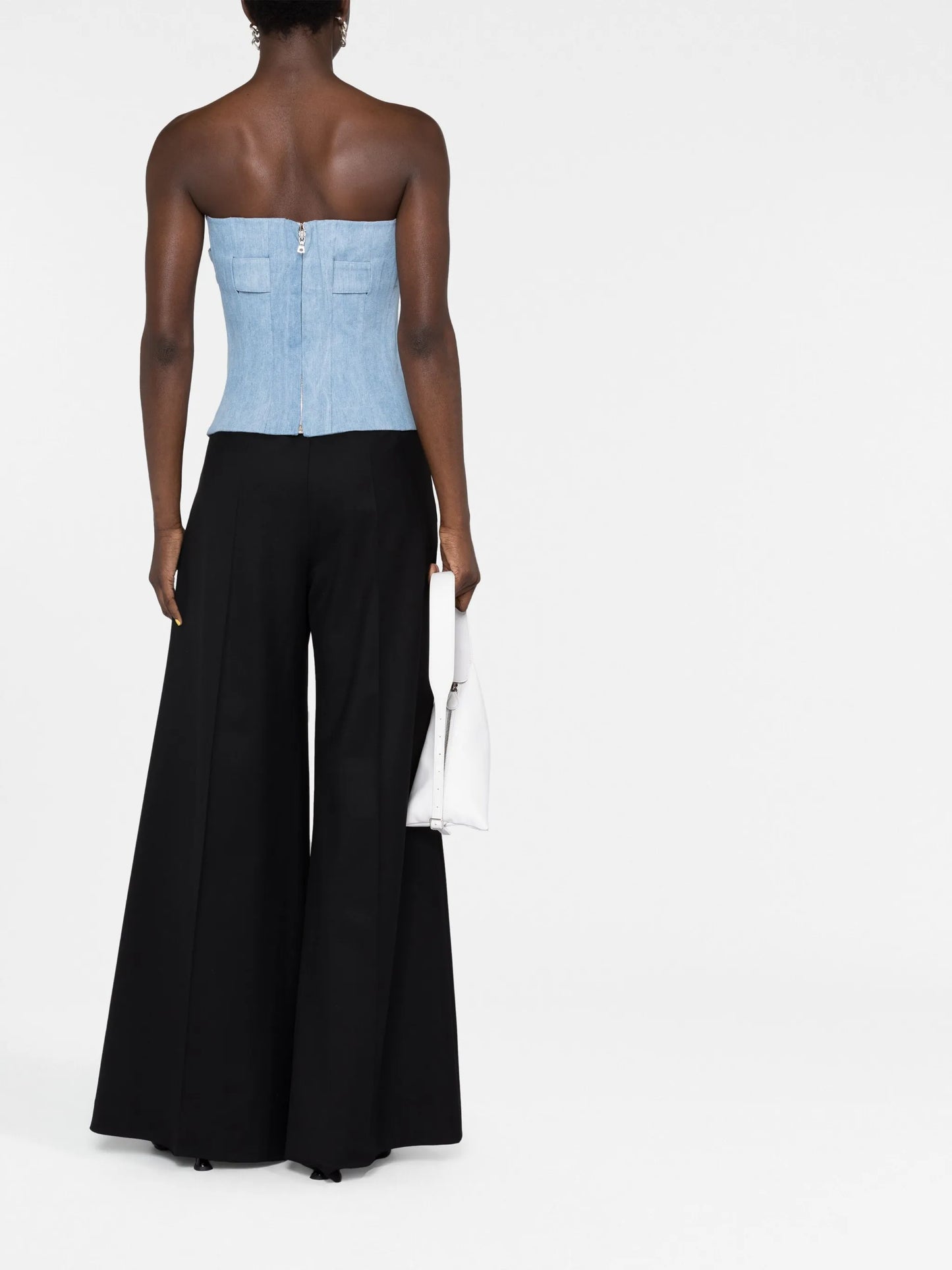 Calamity Corset denim top