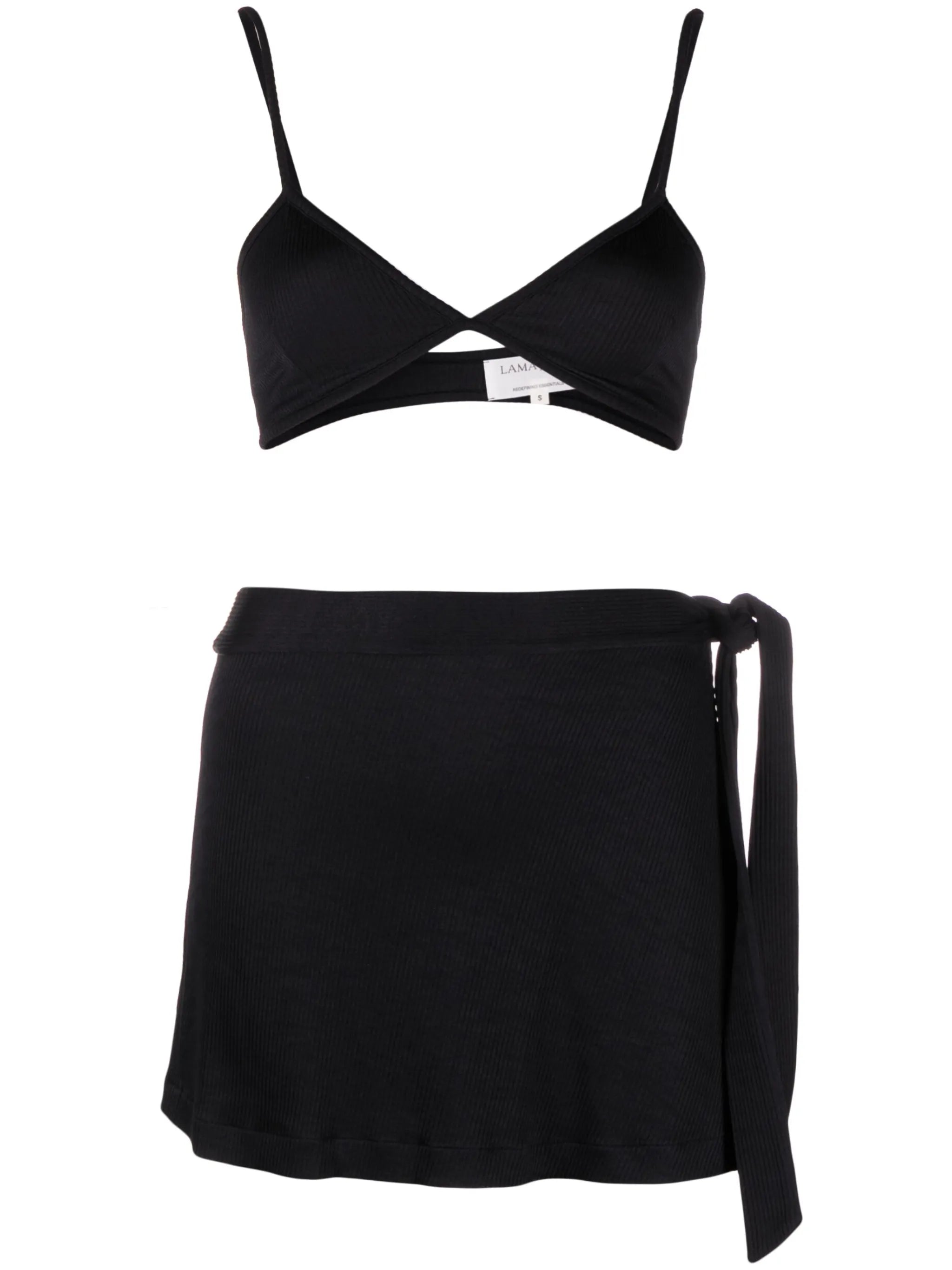 self-tie cover-up skirt