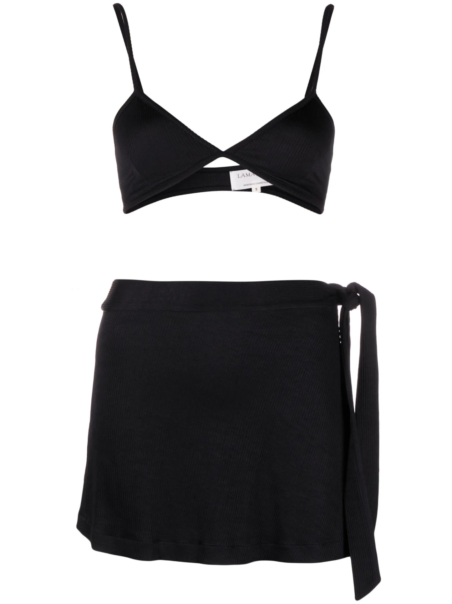 self-tie cover-up skirt
