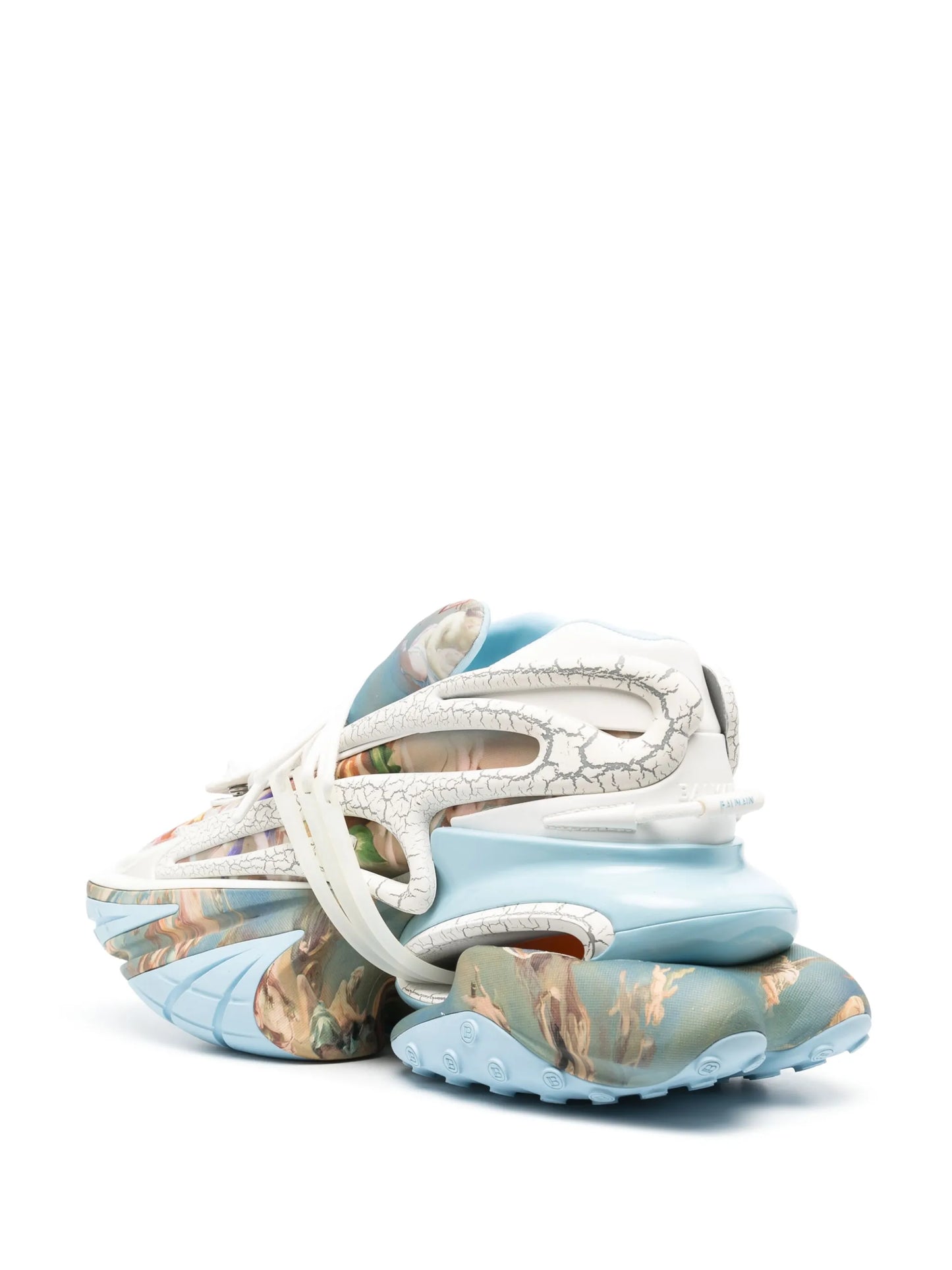 Unicorn Renaissance-print sneakers