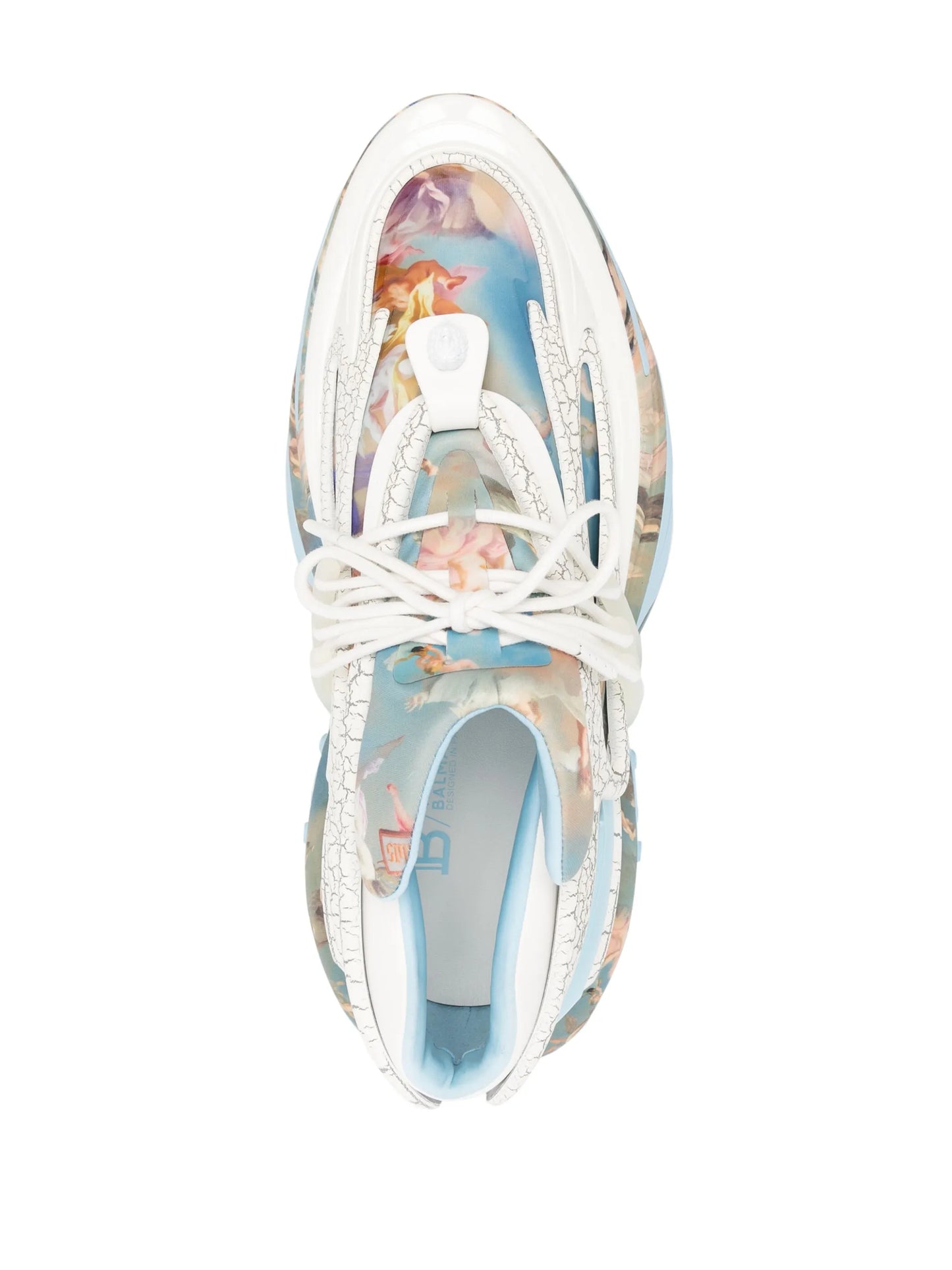 Unicorn Renaissance-print sneakers