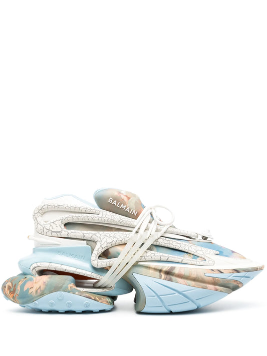 Unicorn Renaissance-print sneakers