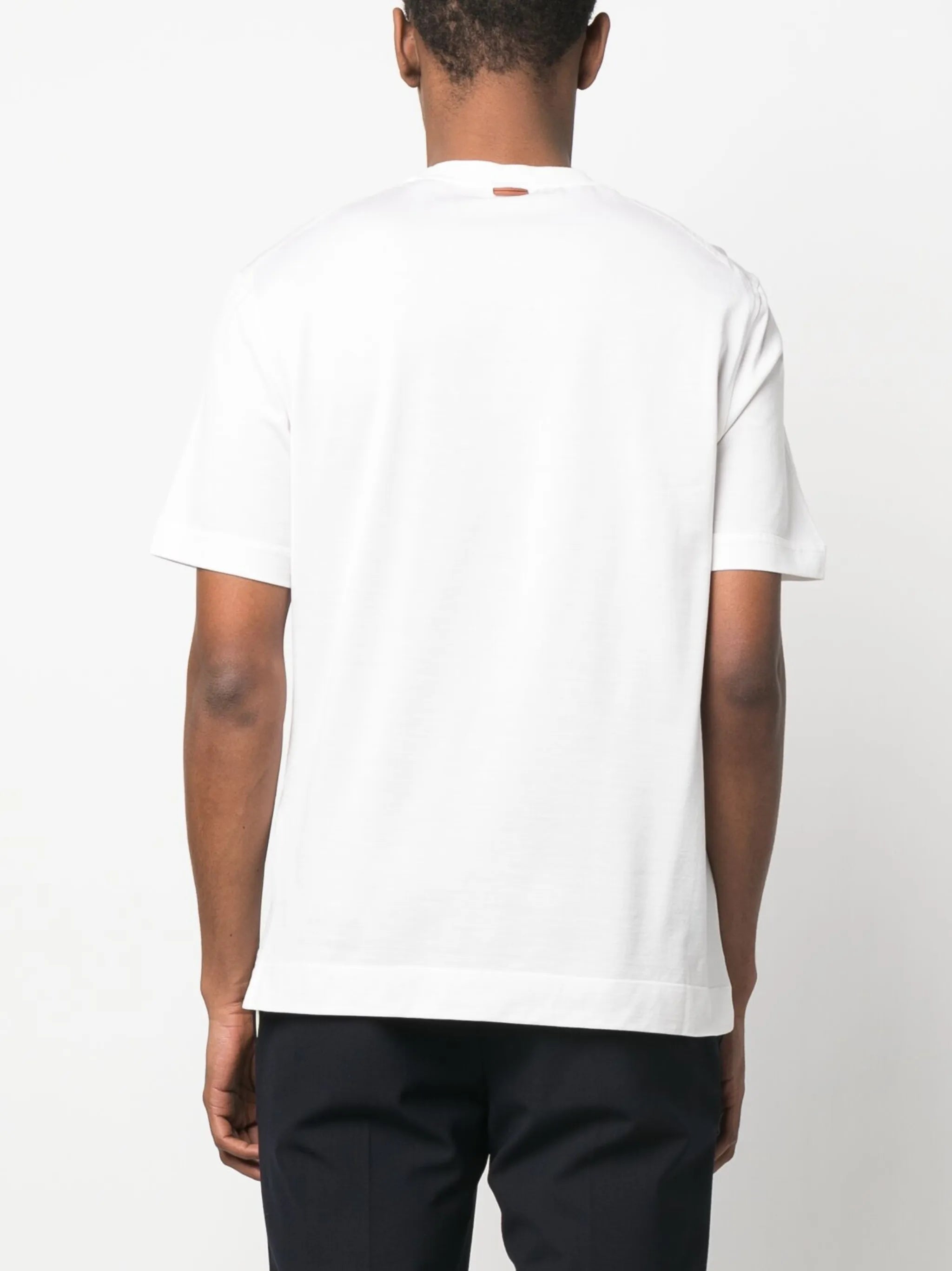 rear-patch T-shirt