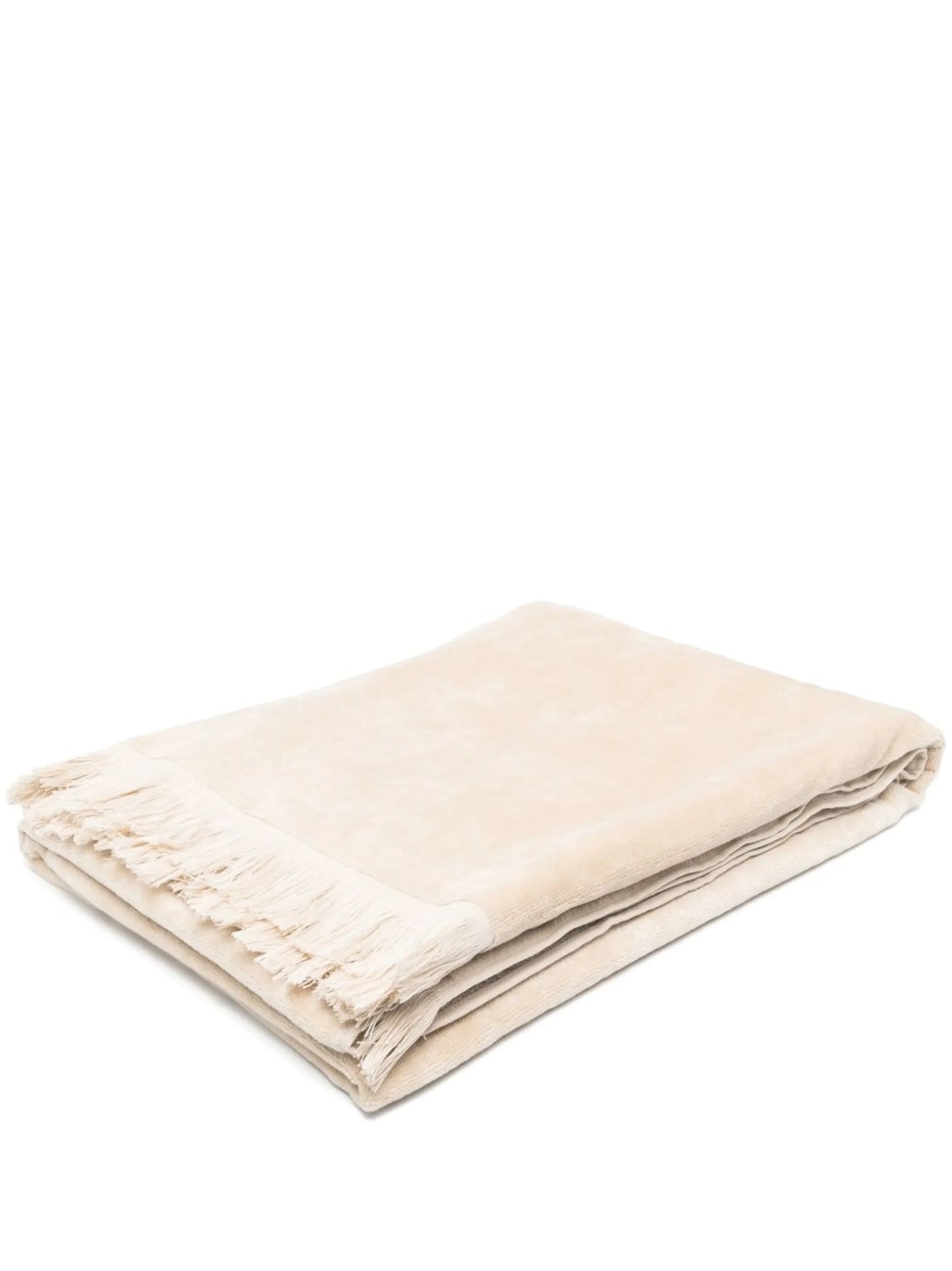 logo-print bath towel
