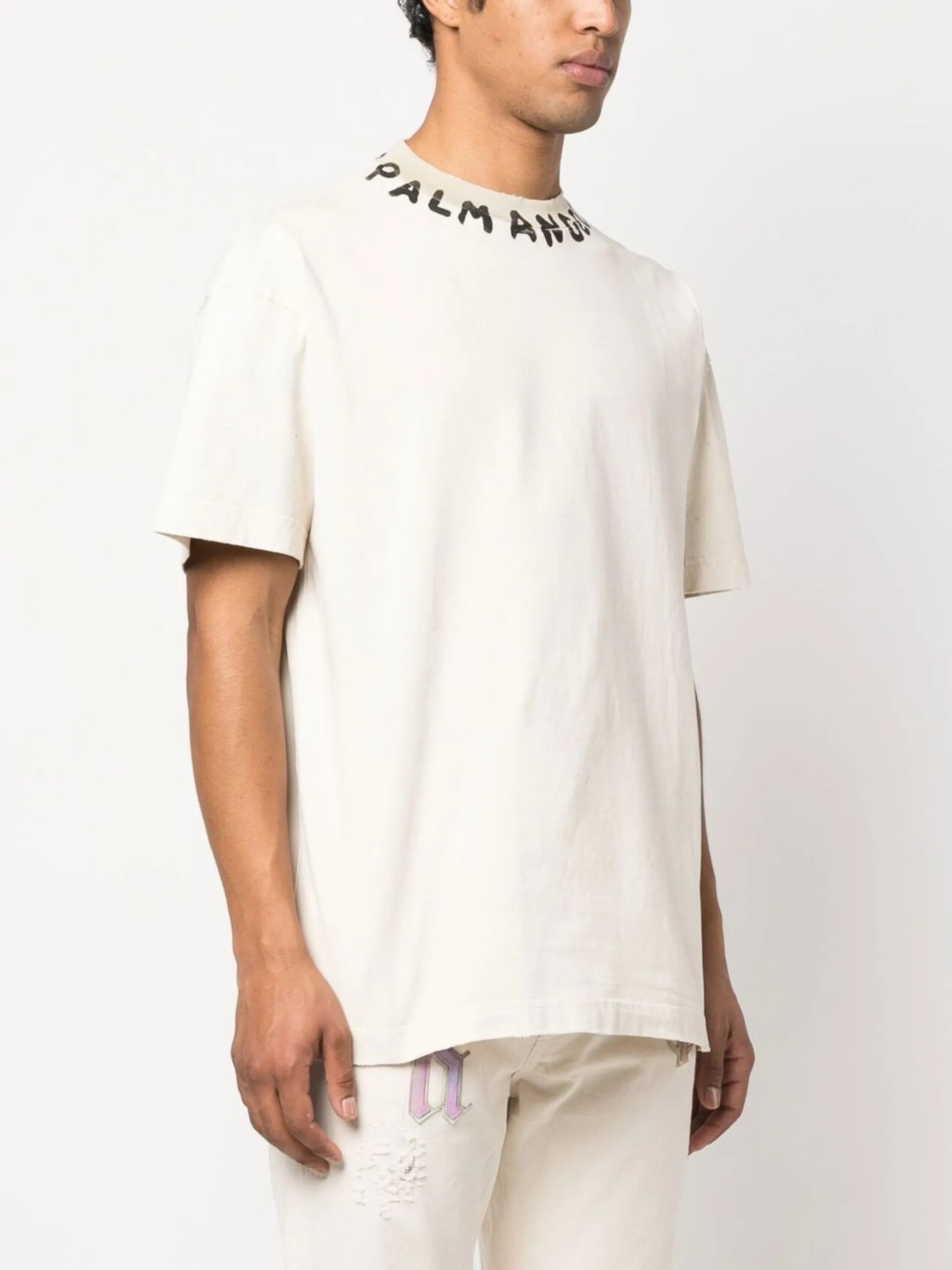 logo-print cotton T-shirt