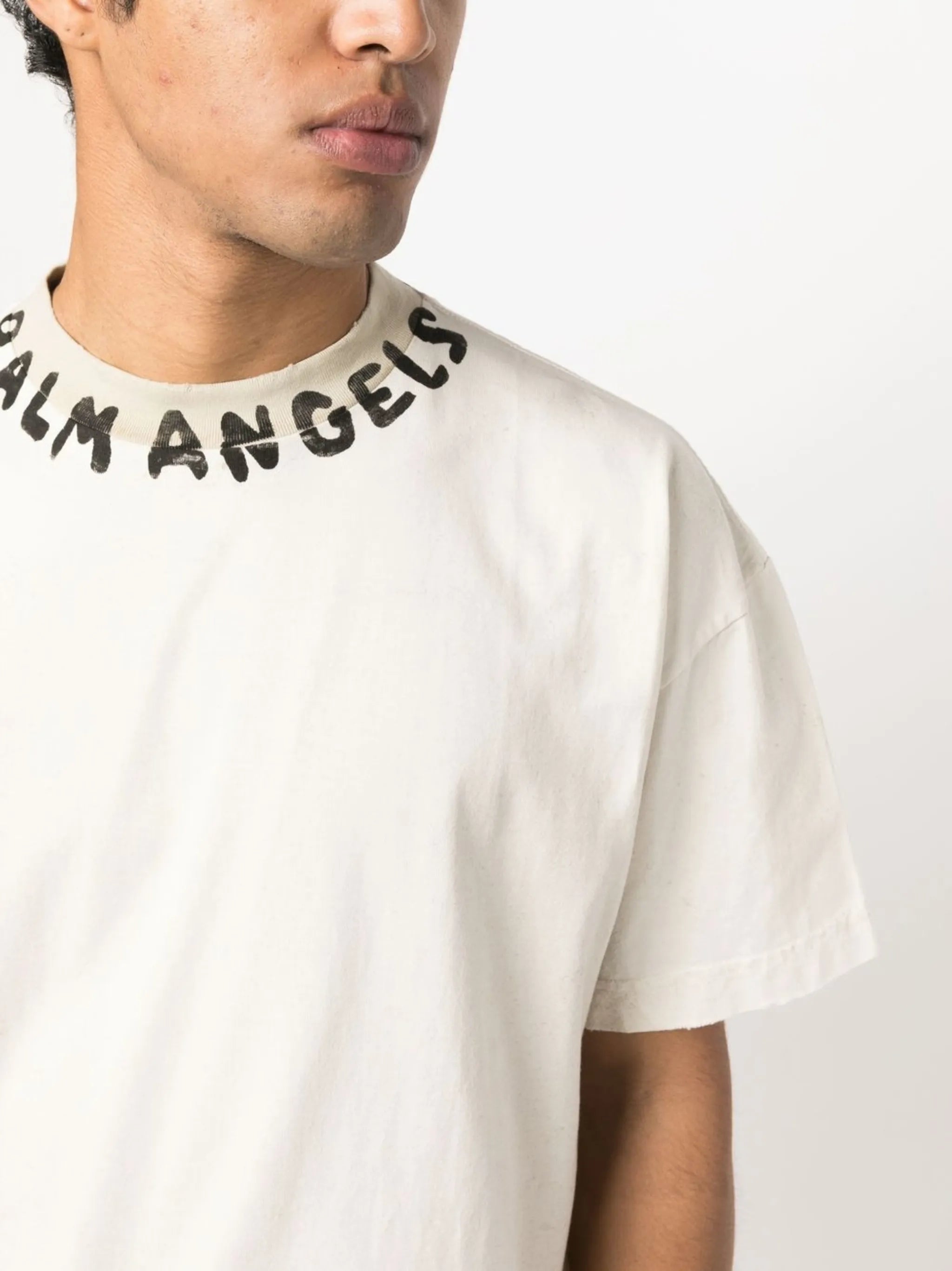 logo-print cotton T-shirt