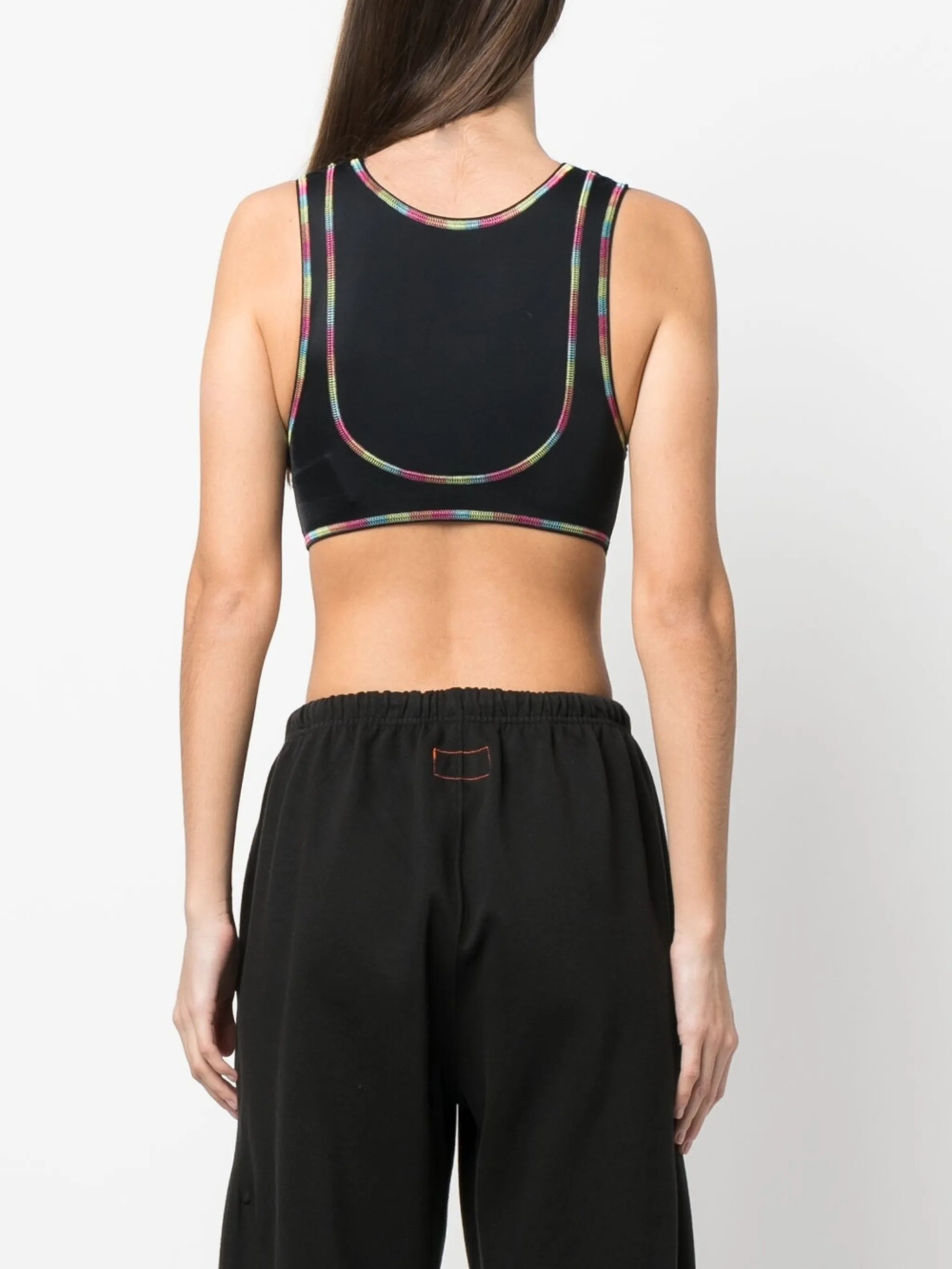 Rainbow Miami sports bra
